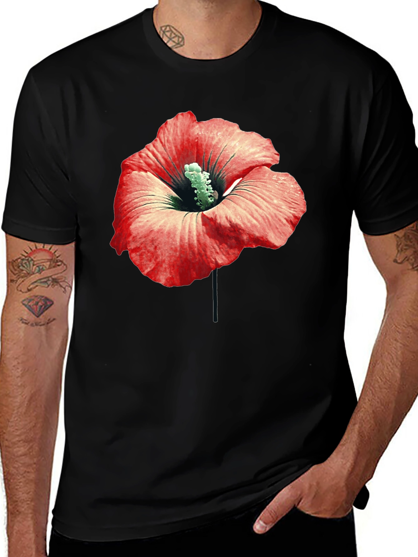 Floral Graphic Print T-Shirt