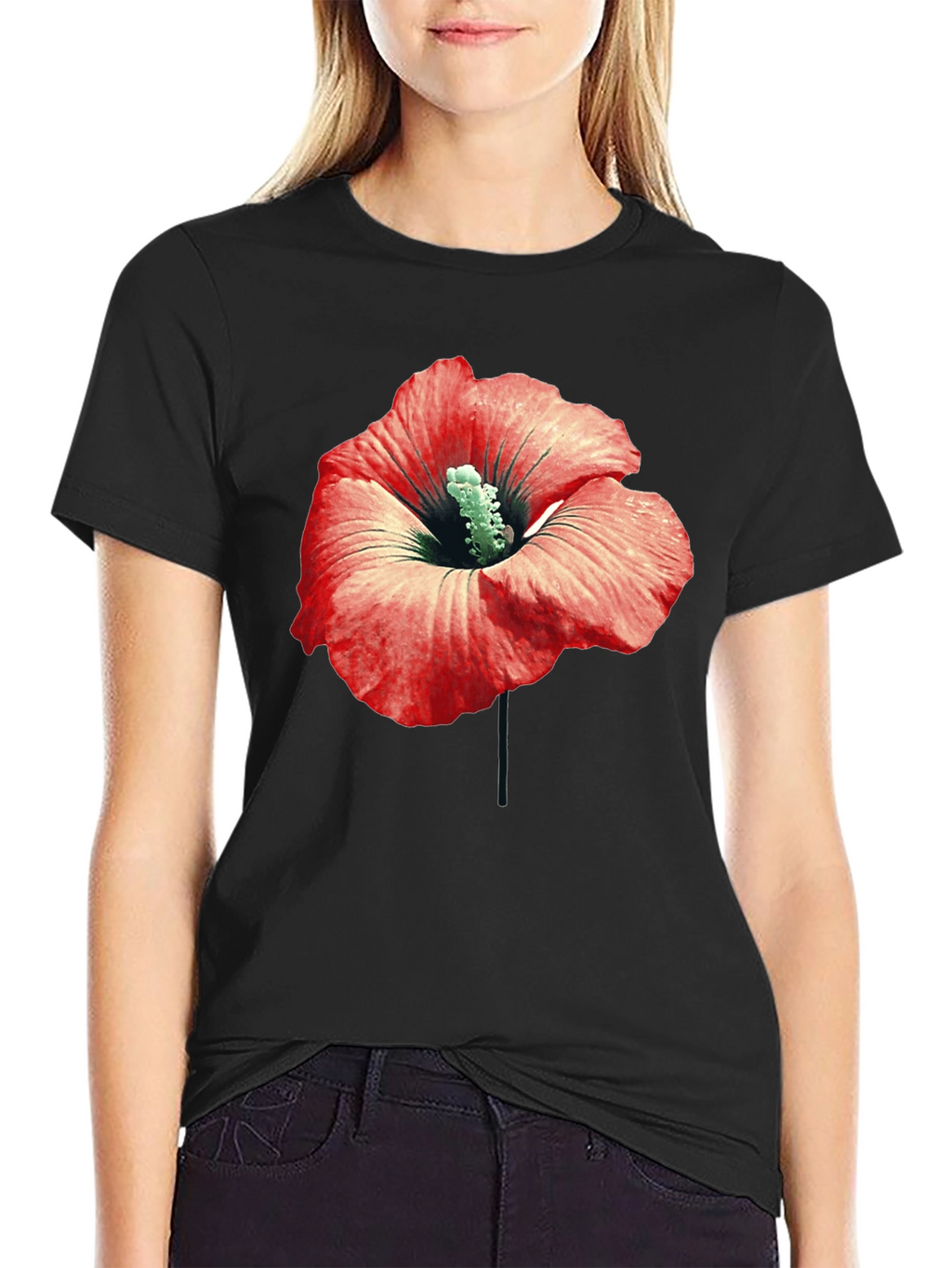 Floral Graphic Print T-Shirt