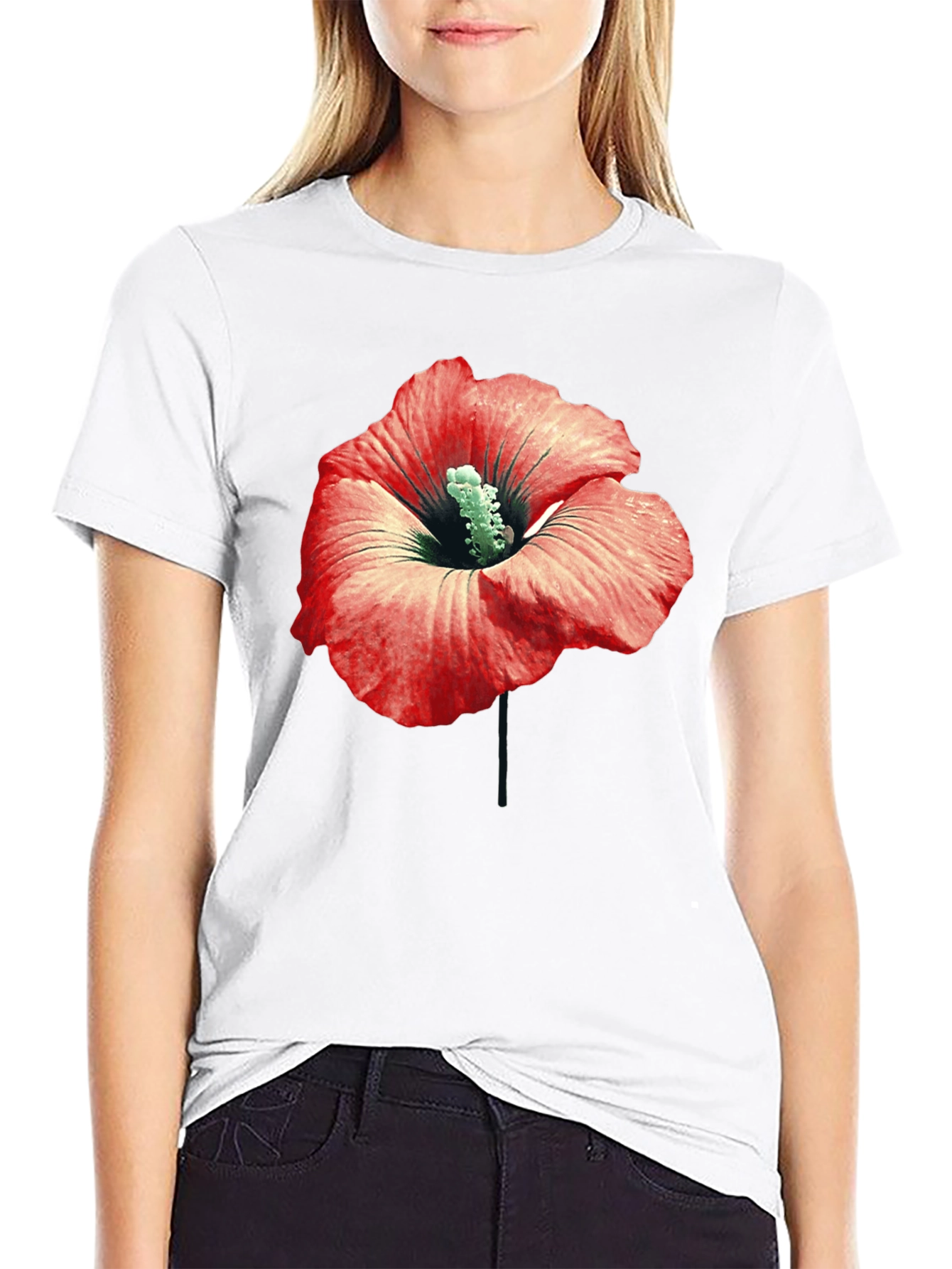 Floral Graphic Print T-Shirt
