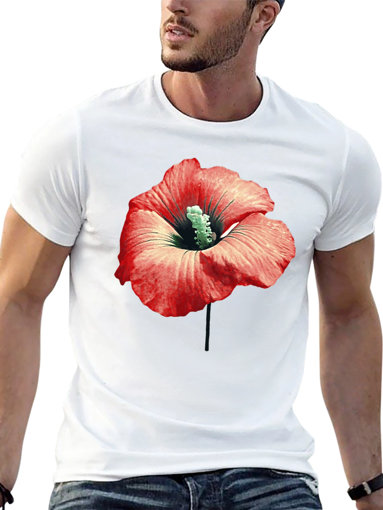 Floral Graphic Print T-Shirt