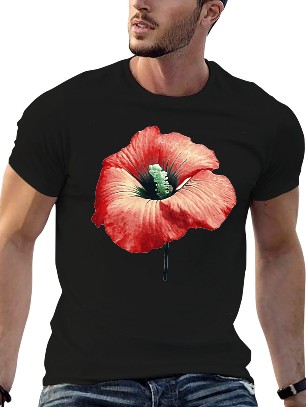Floral Graphic Print T-Shirt