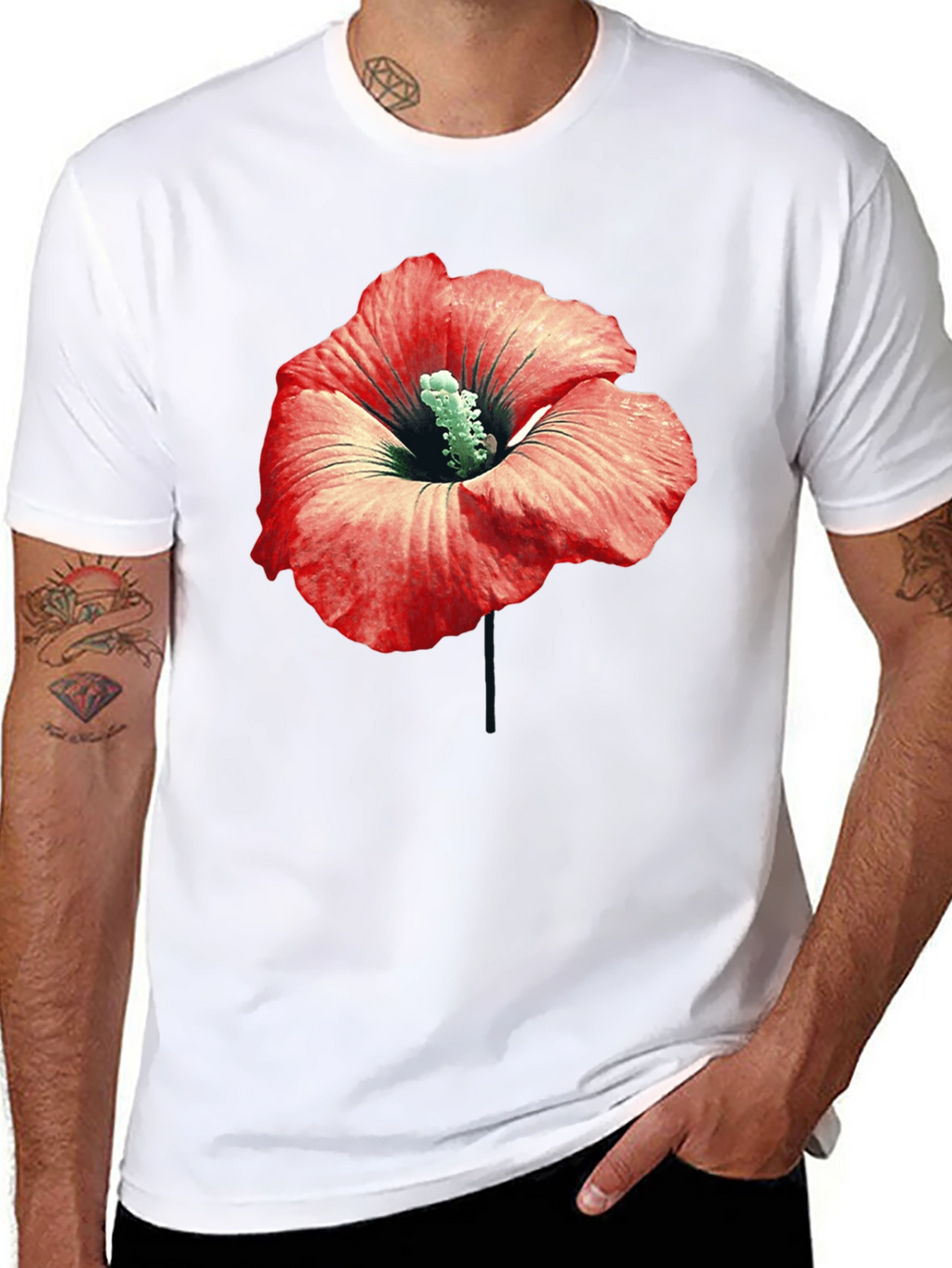 Floral Graphic Print T-Shirt