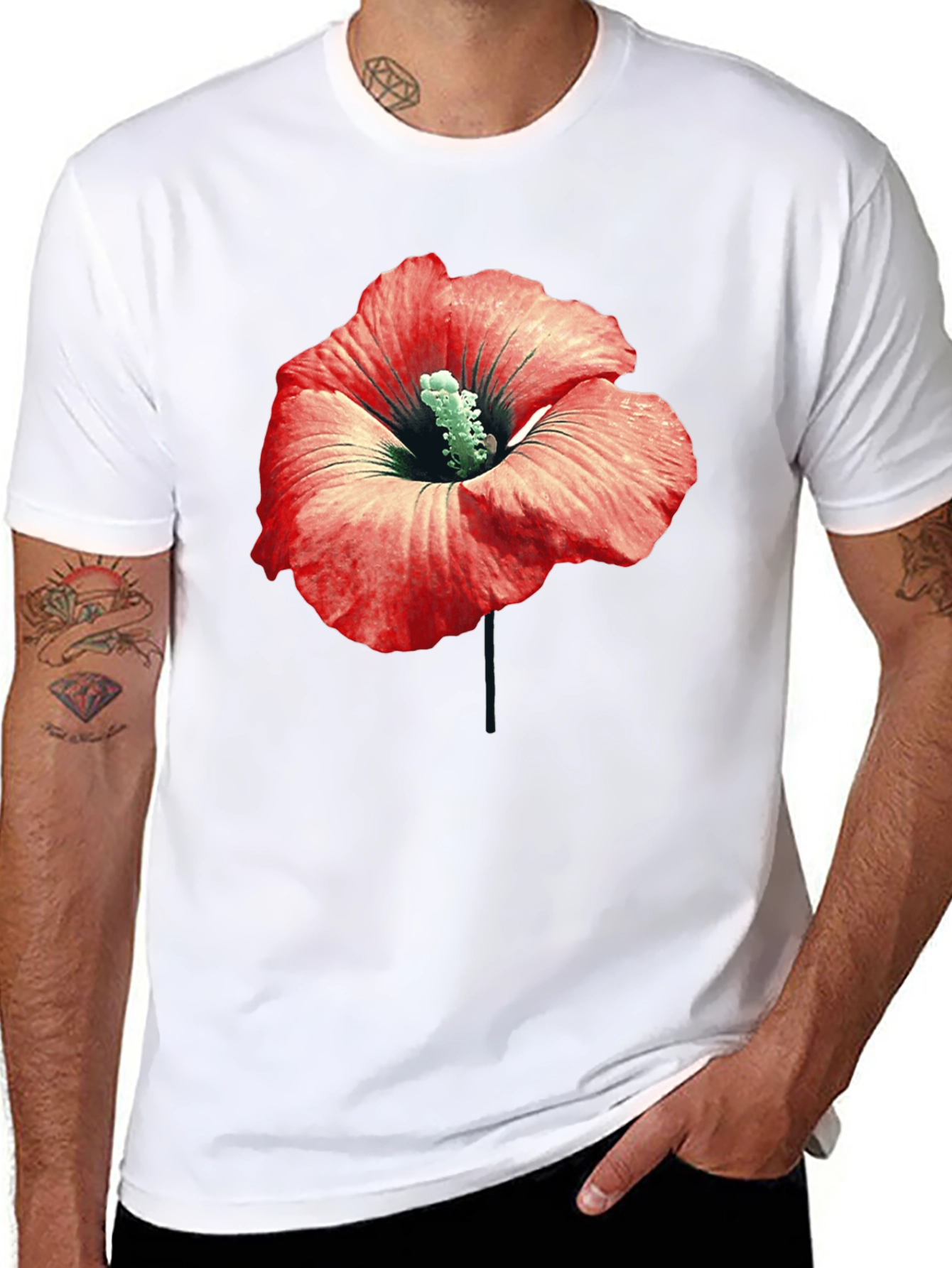 Floral Graphic Print T-Shirt