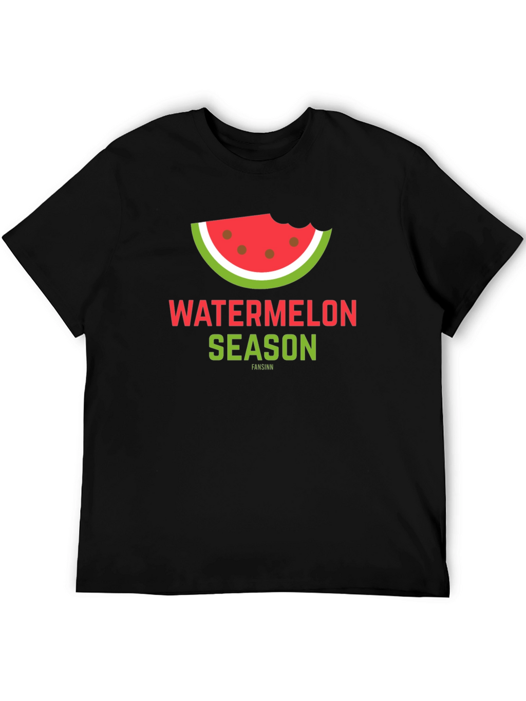 Watermelon Season Black Graphic Tee