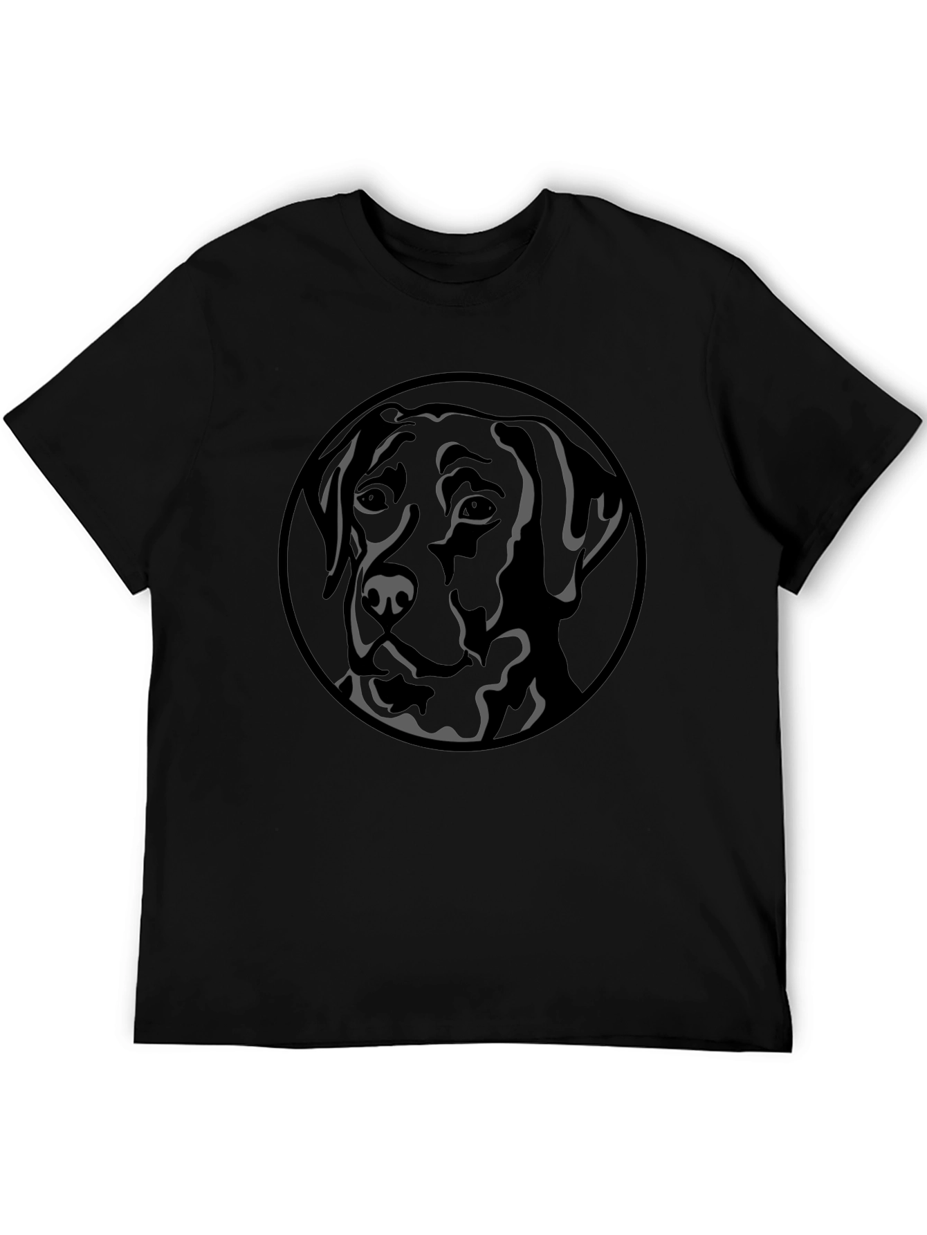 Black Dog Graphic Tee - Mens Short Sleeve Shirt