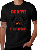 Firefighter Death Smiles T-Shirt