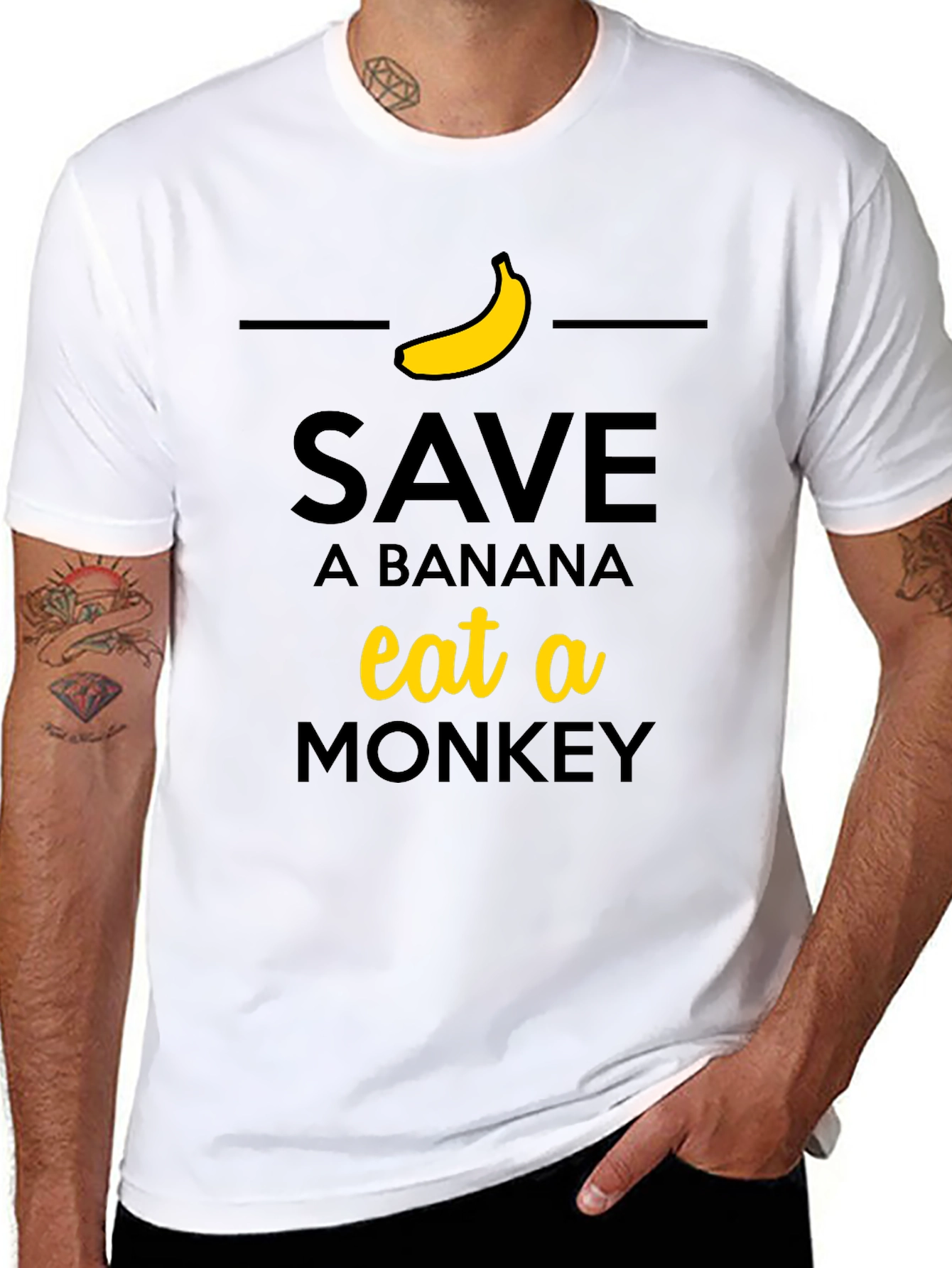 Save a Banana Eat a Monkey T-Shirt