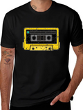 Retro Cassette Tape Graphic T-Shirt