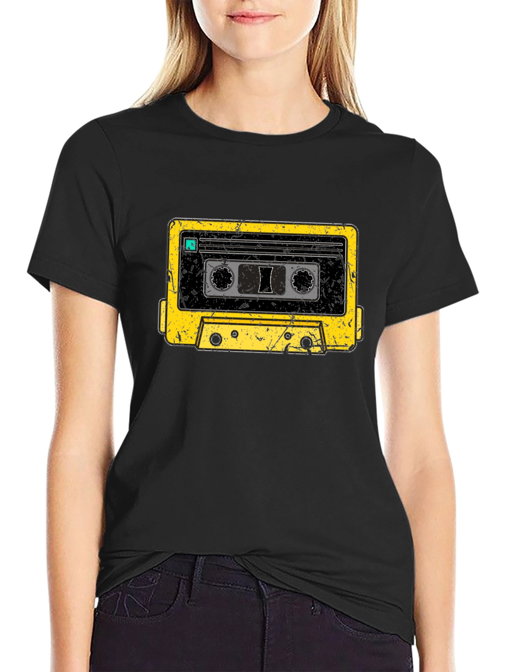 Retro Cassette Tape Graphic T-Shirt