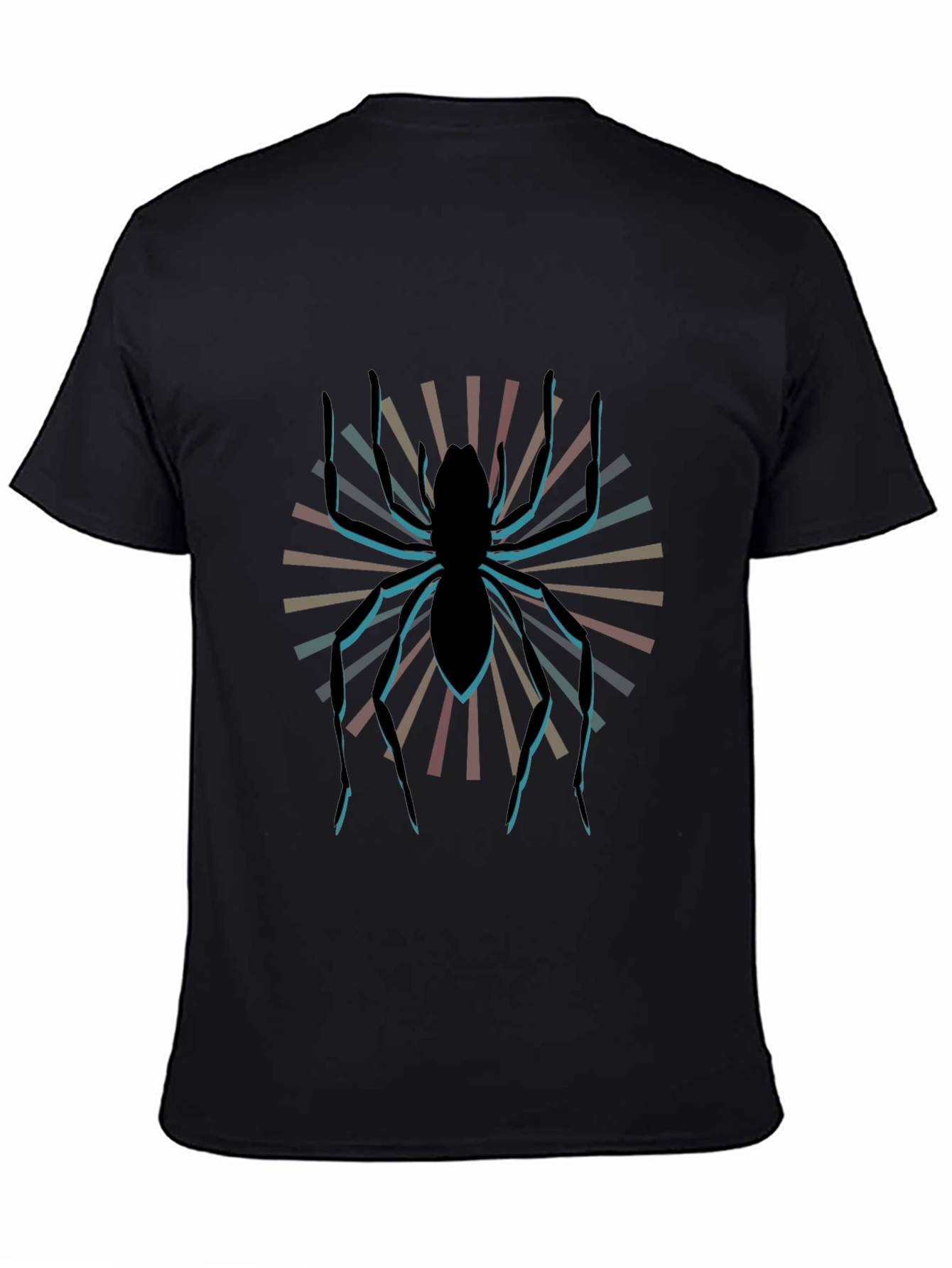 Spider Graphic Tee - Retro Style