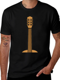 Guitar Graphic Print T-Shirt