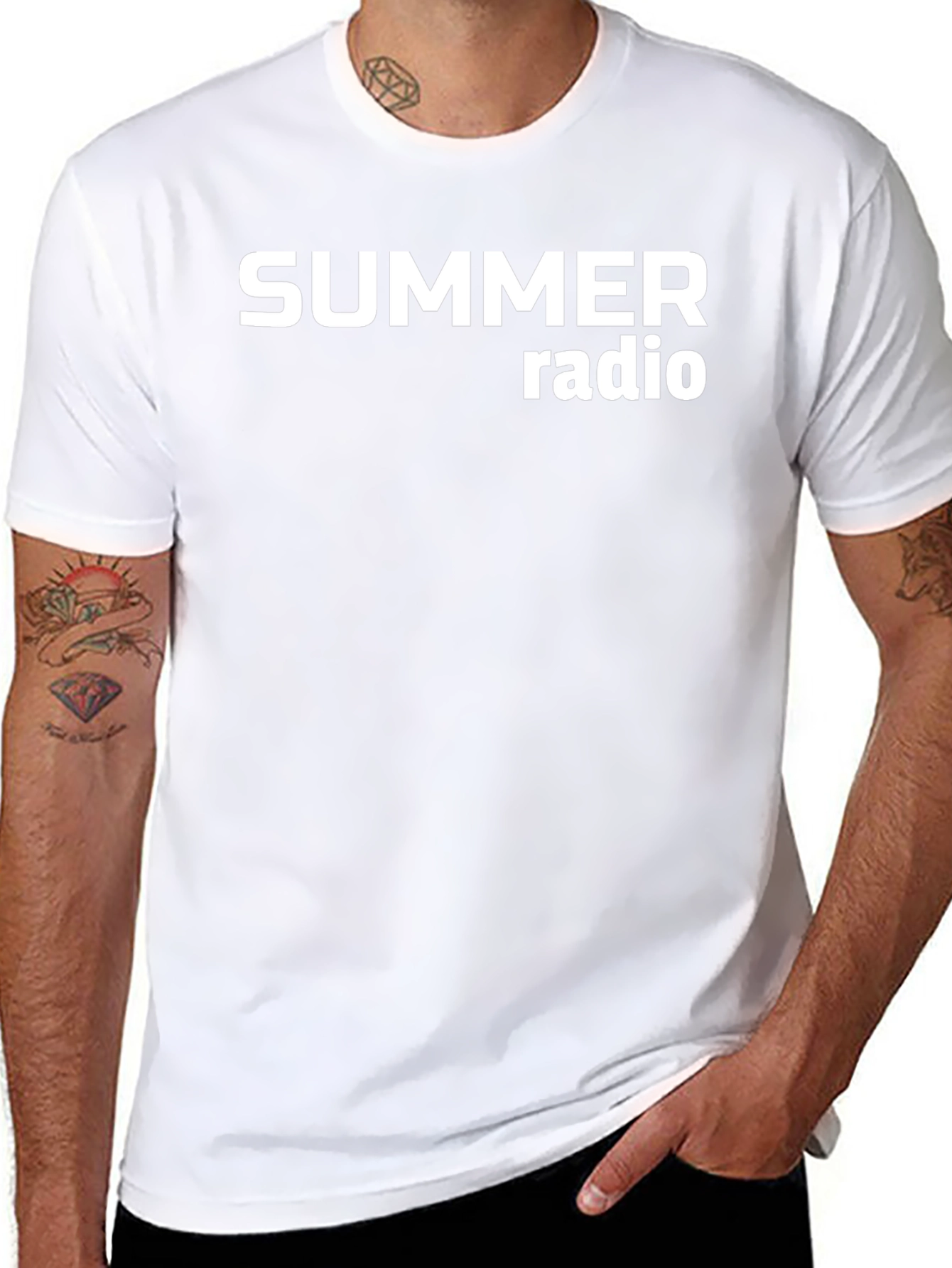 Summer Radio Graphic T-Shirt