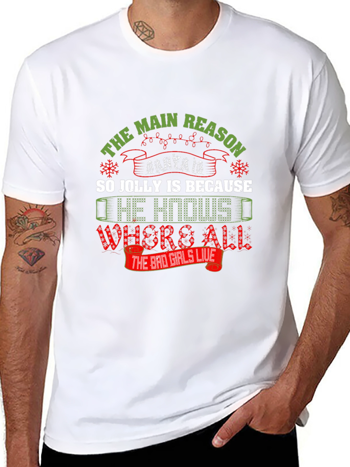 Santa Jolly Reason T-Shirt