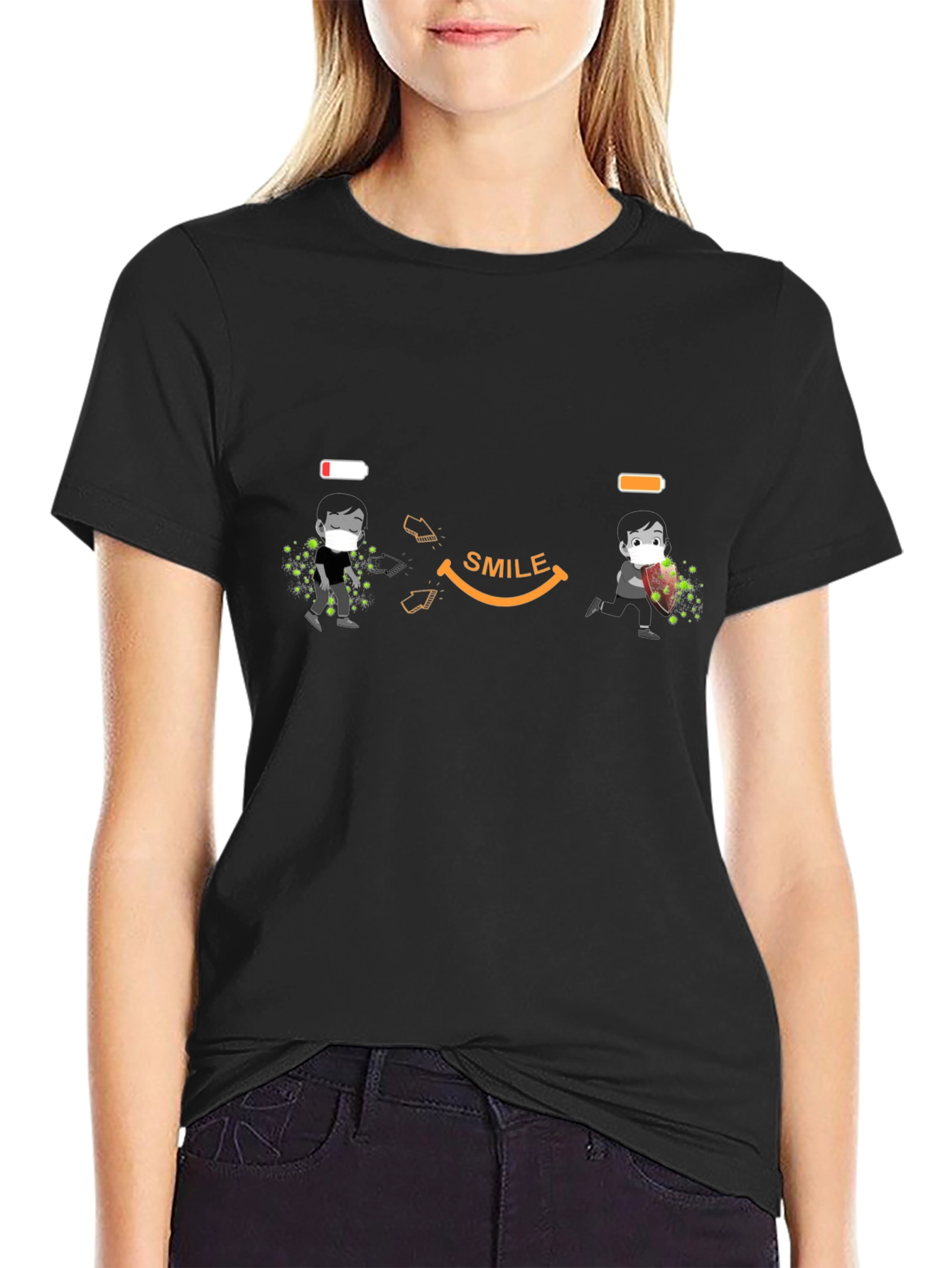 Smile Recharge Graphic T-Shirt