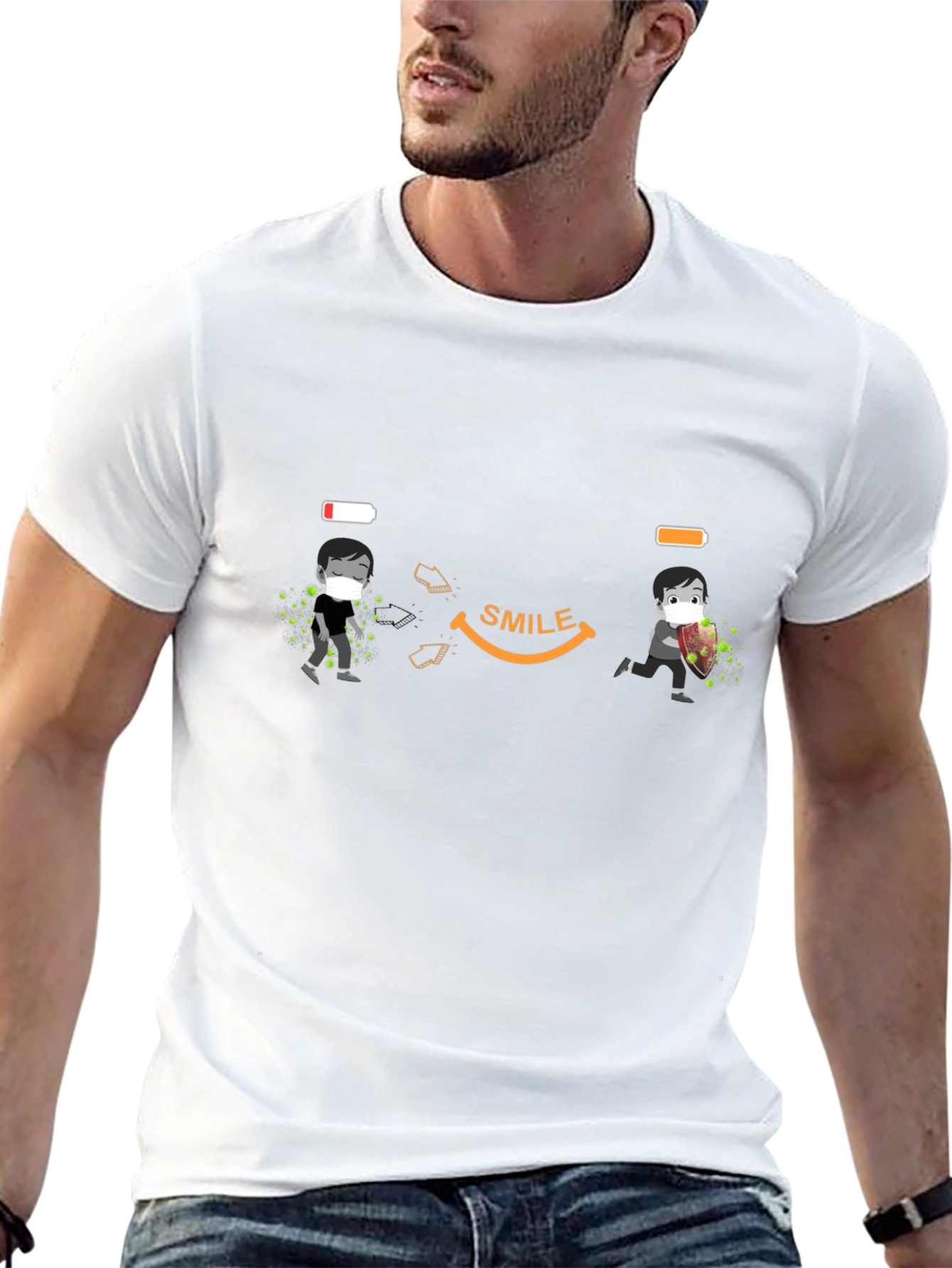 Smile Recharge Graphic T-Shirt