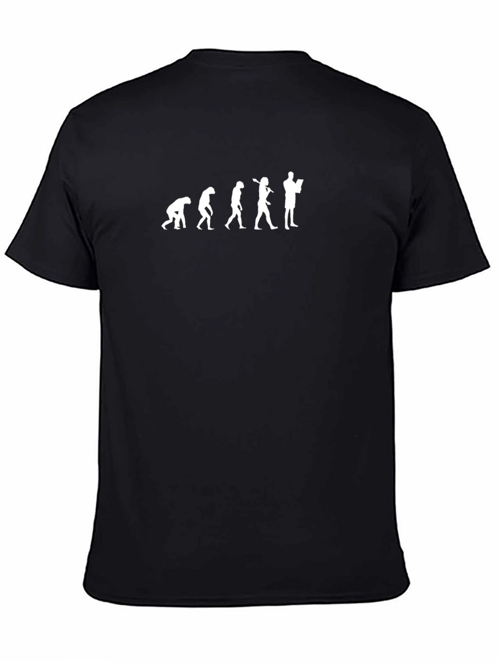 Evolution of Man Reading T-Shirt
