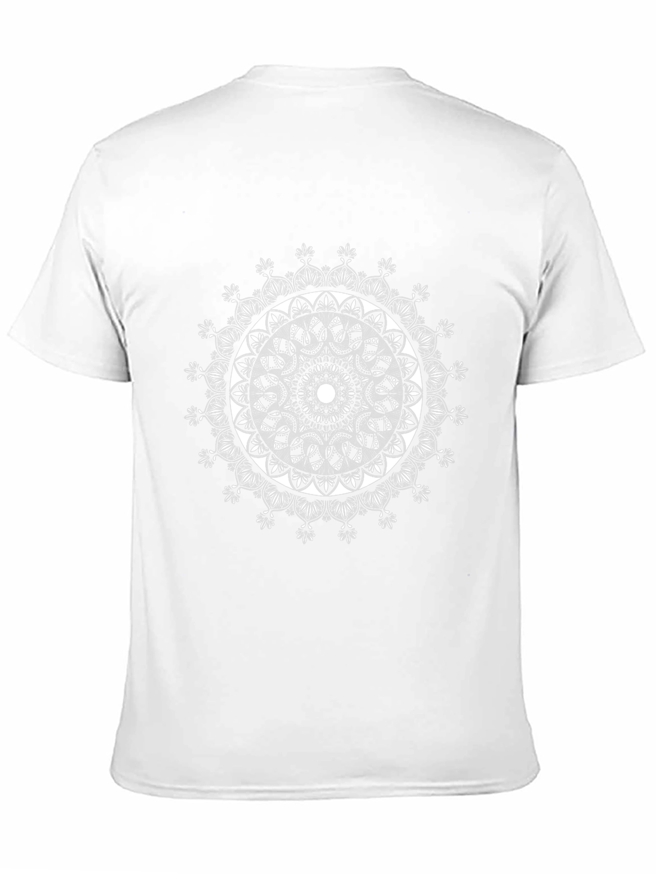 Black Mandala T-Shirt - Geometric Graphic Tee