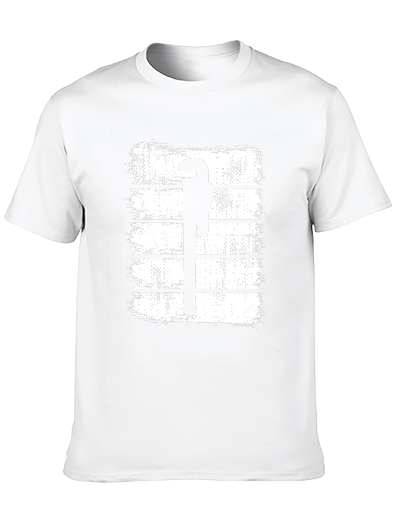 Plumber Wrench Graphic Tee - Black