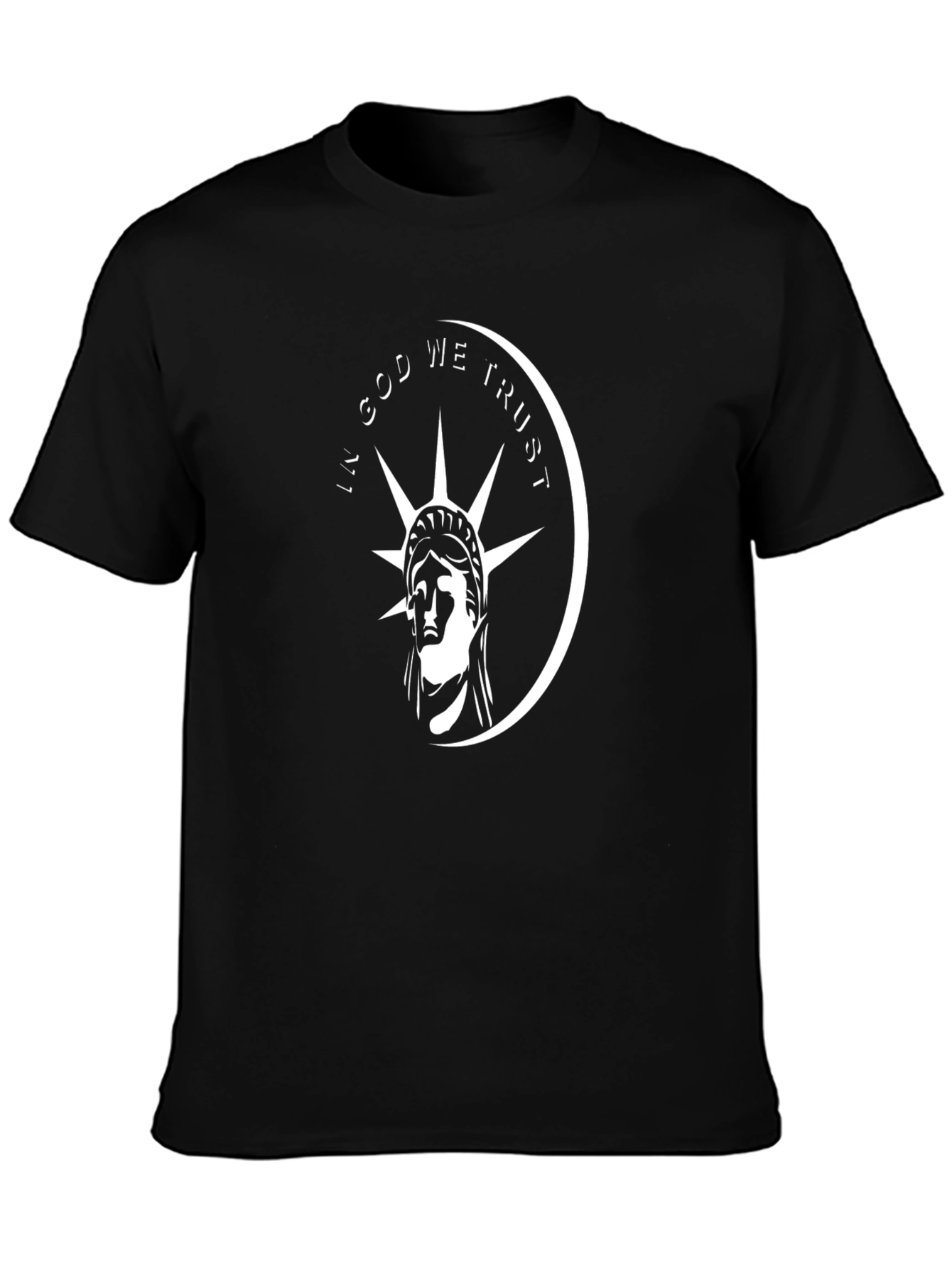Statue of Liberty In God We Trust T-Shirt