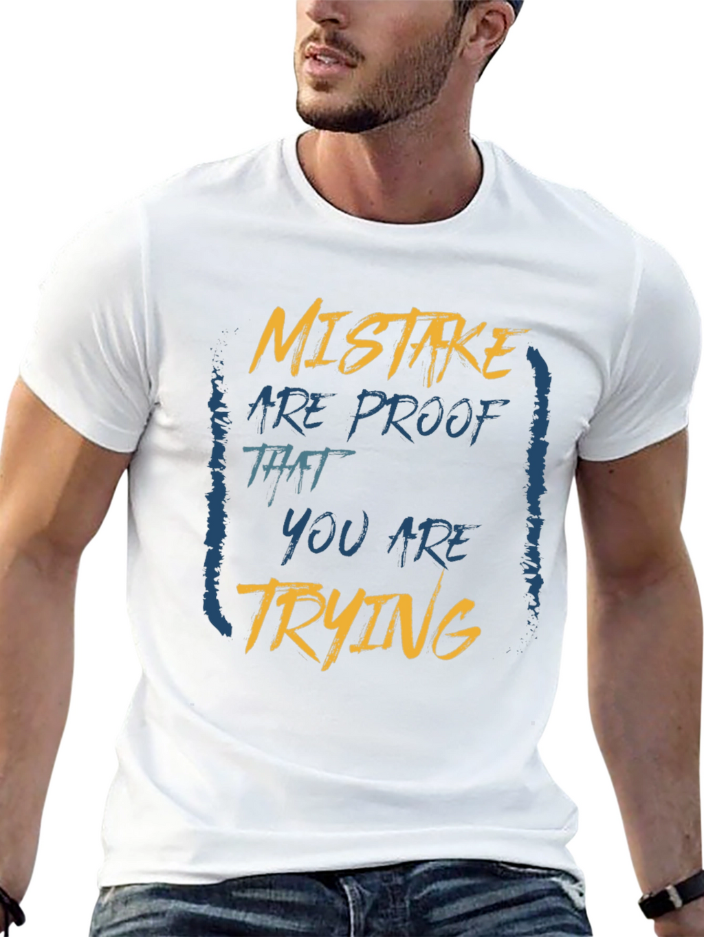 Mistake Proof T-Shirt: Motivational Graphic Tee