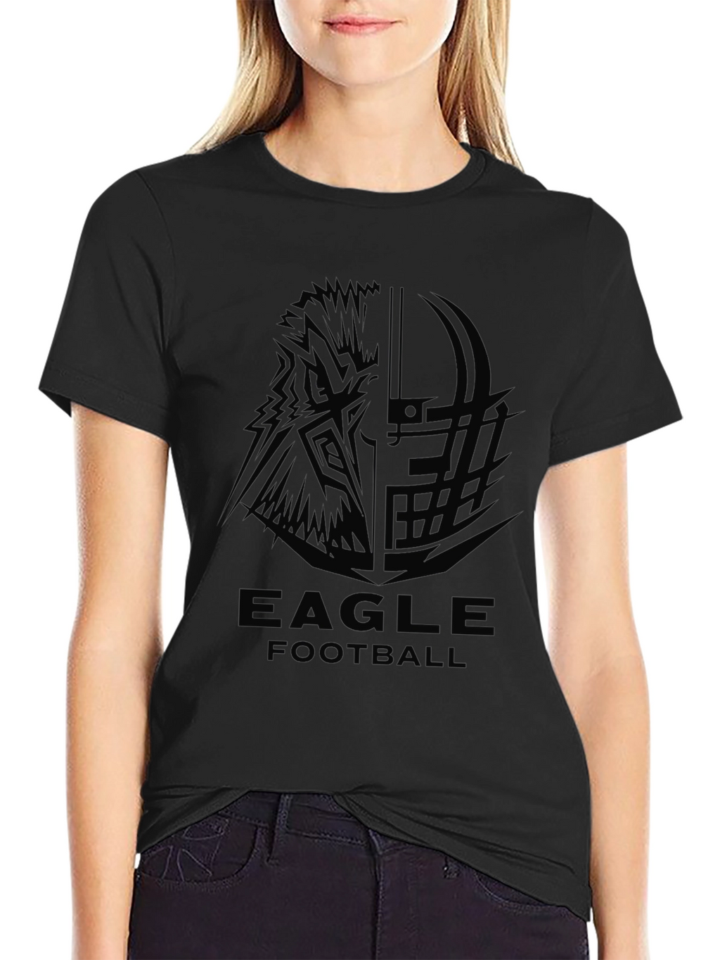 Eagle Football Graphic T-Shirt