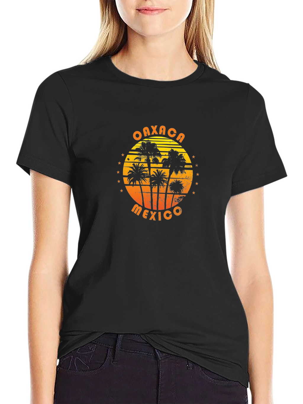 Oaxaca Mexico Palm Tree T-Shirt