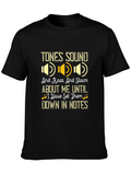 Tones Sound Music Lover T-Shirt