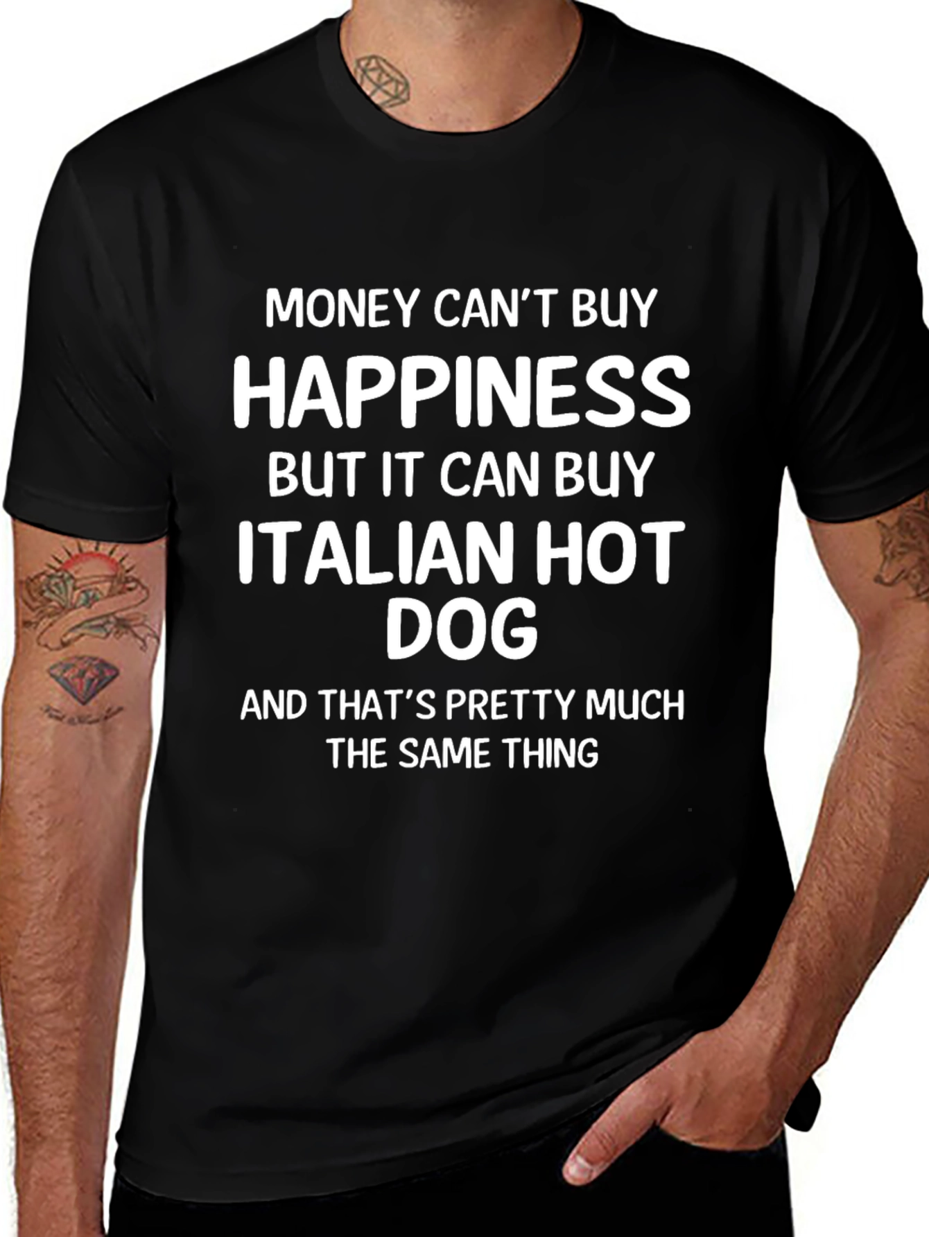 Italian Hot Dog Happiness T-Shirt
