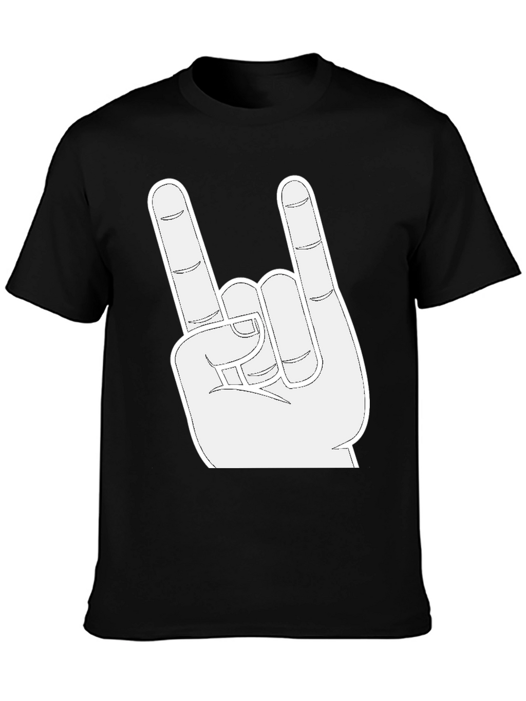 Rock On T-Shirt - Metal Hand Sign Graphic Tee