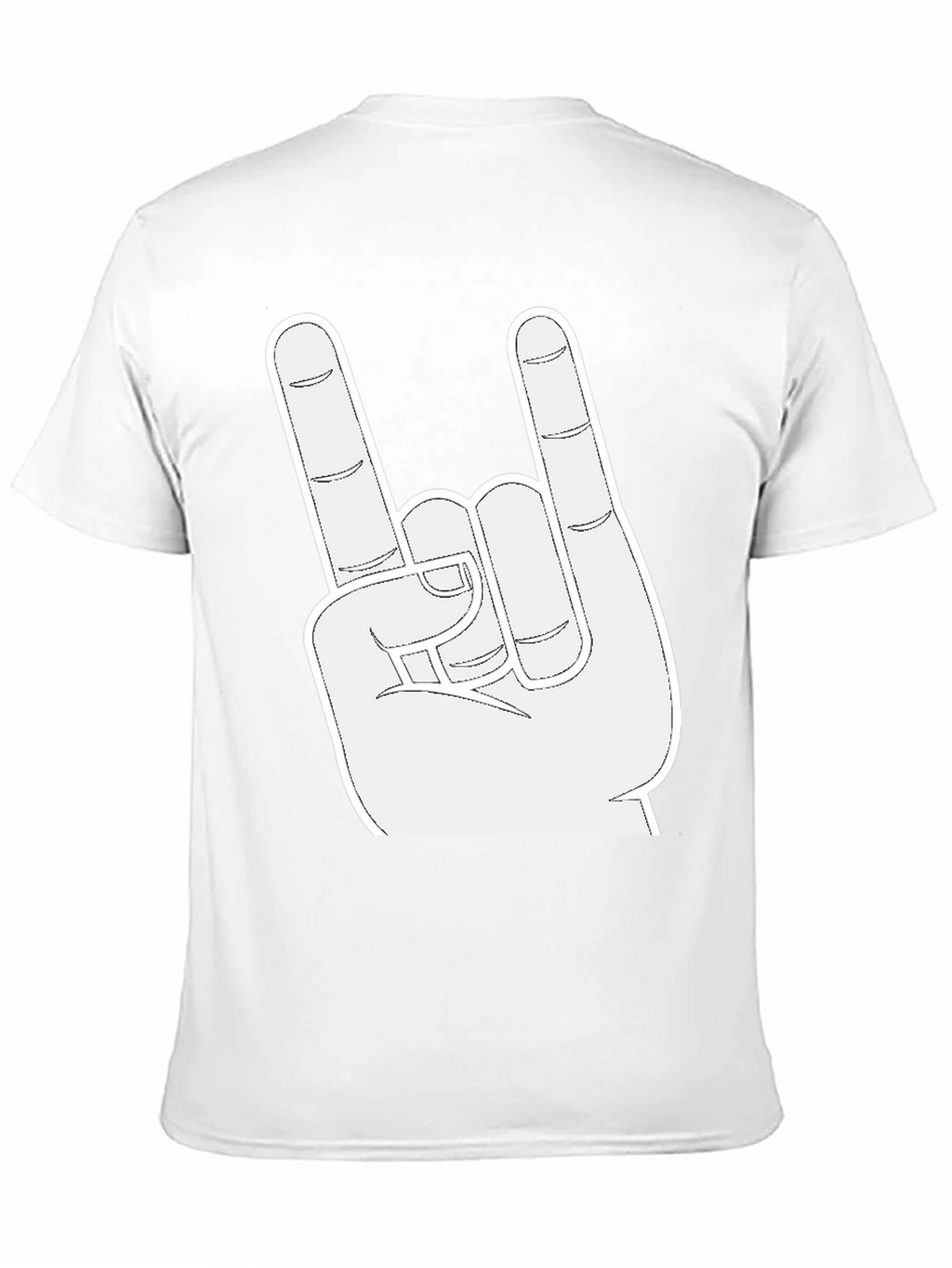 Rock On T-Shirt - Metal Hand Sign Graphic Tee