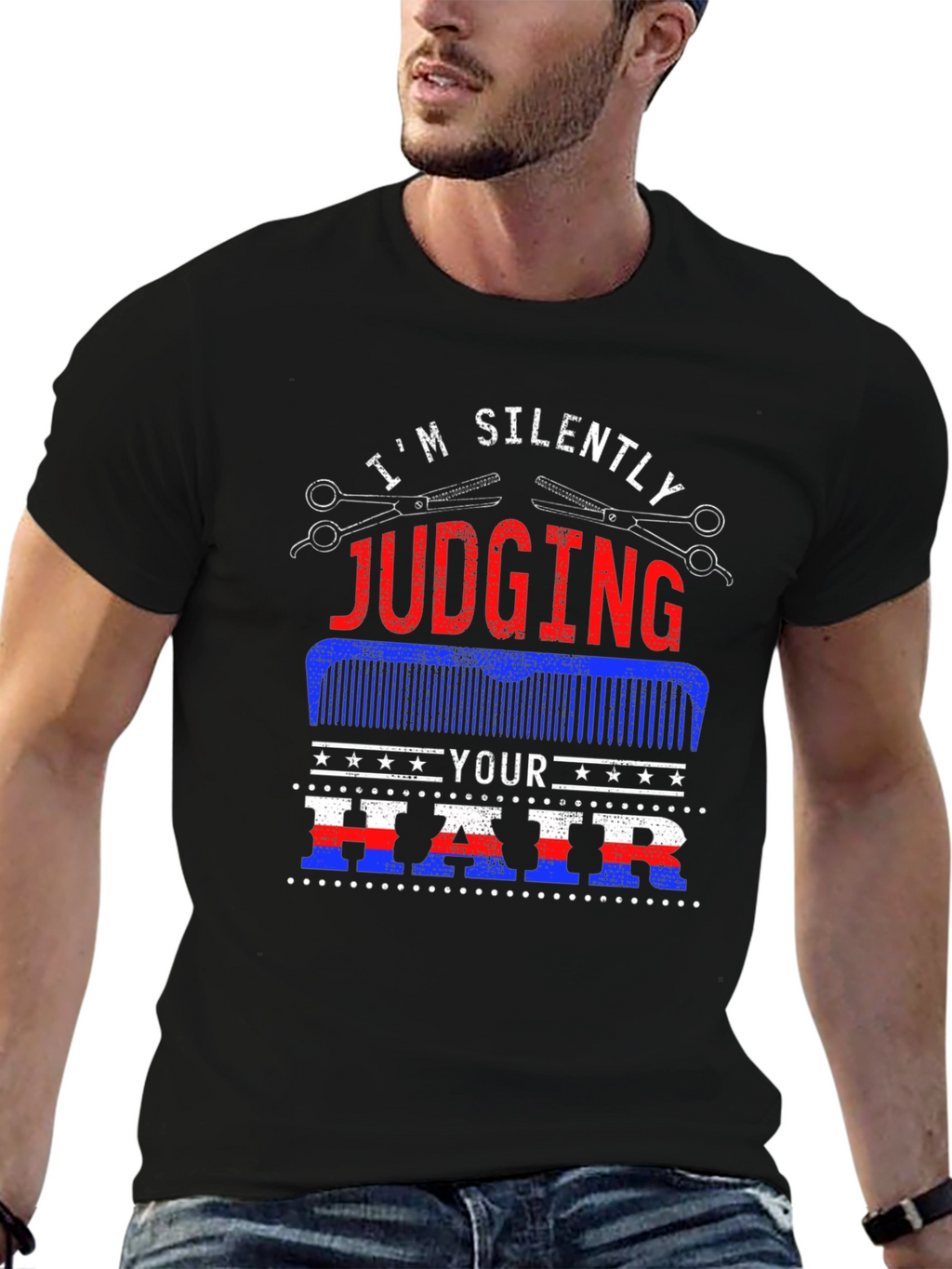 Im Silently Judging Your Hair T-Shirt