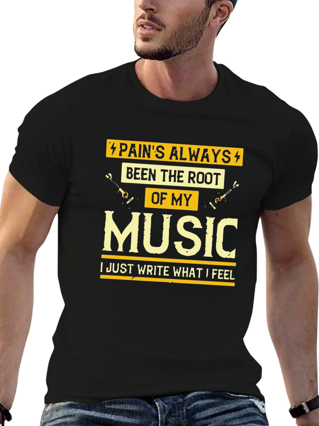 Pains Always Been The Root Of My Music T-Shirt