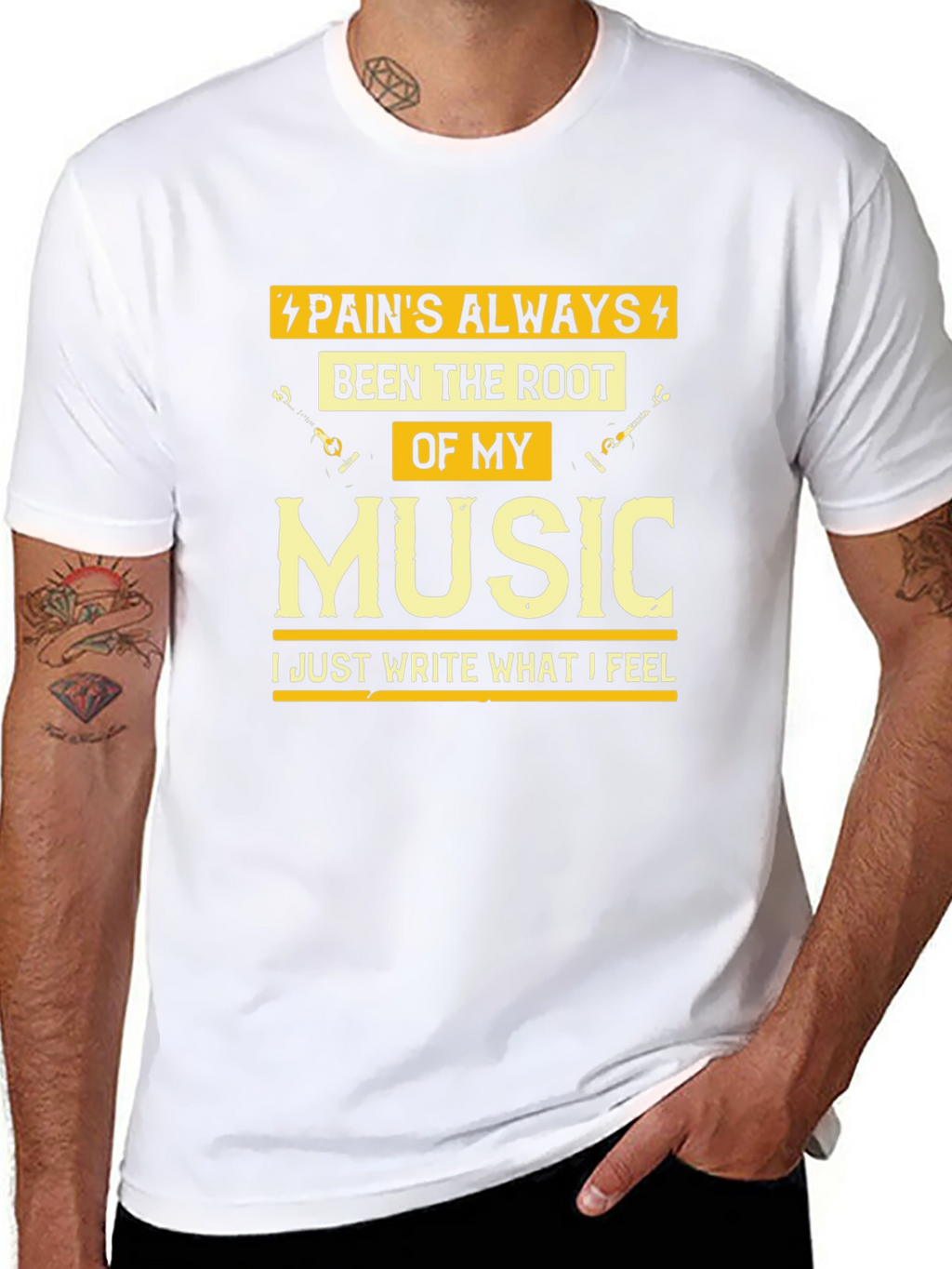 Pains Always Been The Root Of My Music T-Shirt