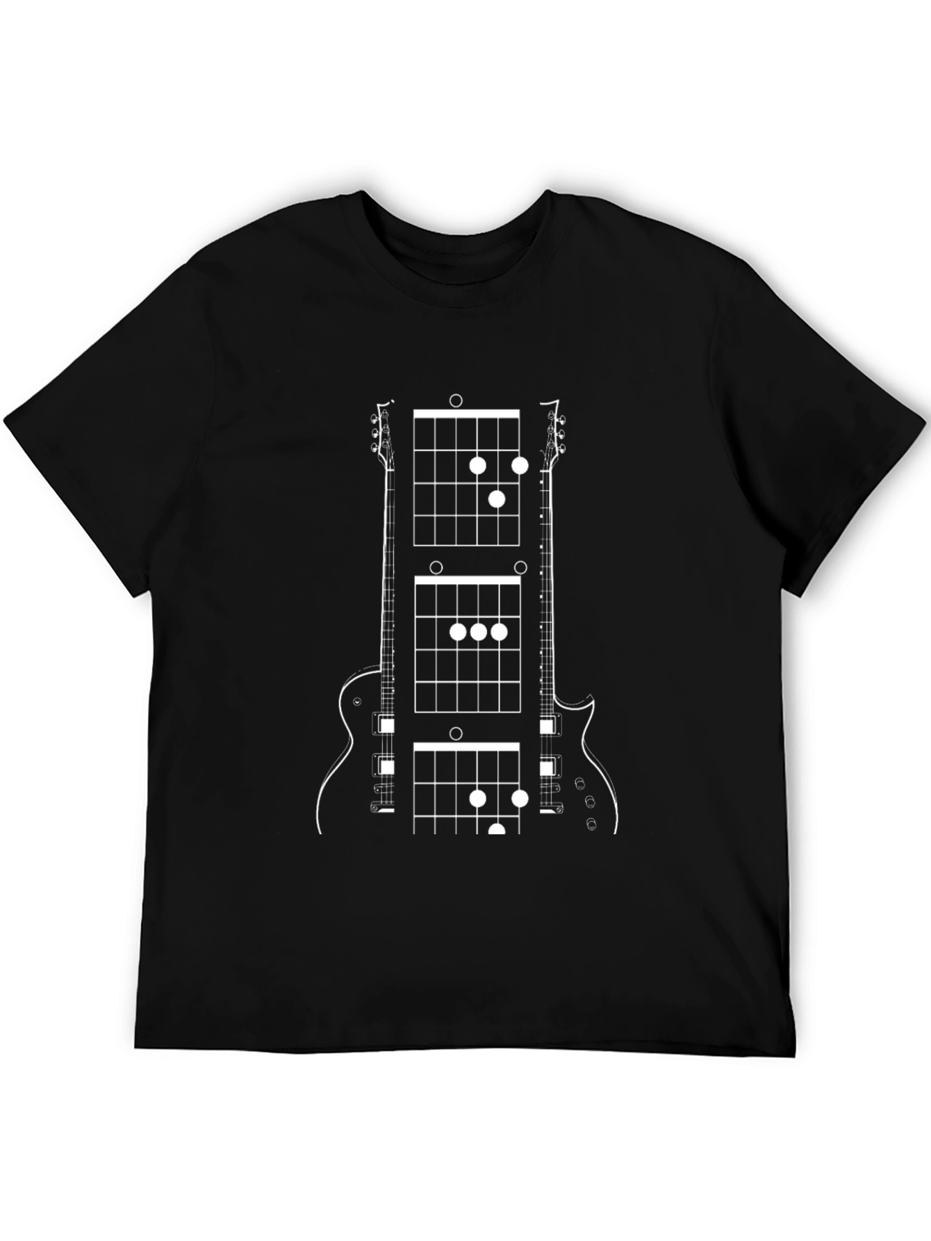 Guitar Chord T-Shirt - Musical Style Tee