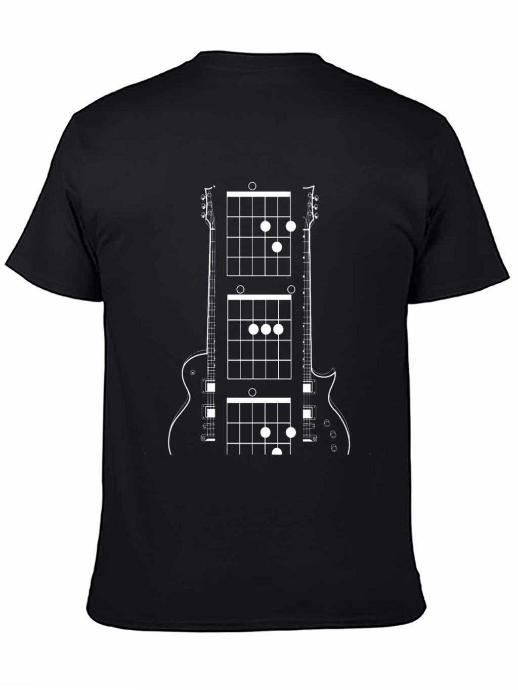Guitar Chord T-Shirt - Musical Style Tee