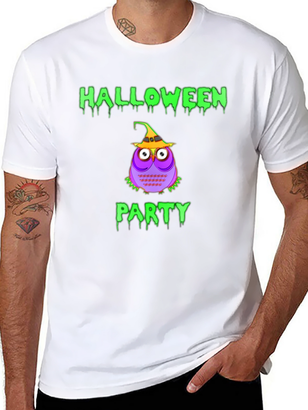 Halloween Party Owl T-Shirt
