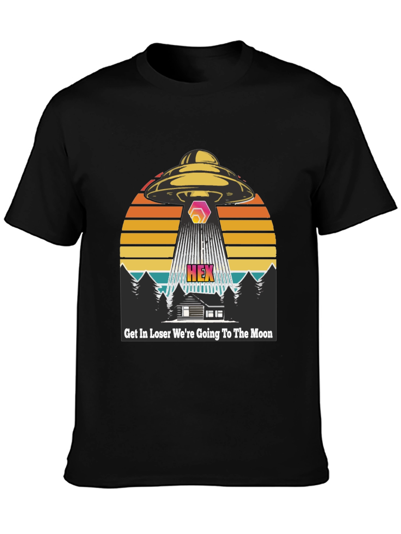 HEX UFO T-Shirt - Get In Loser!