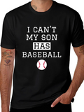 My Son Has Baseball T-Shirt - Dad Gift