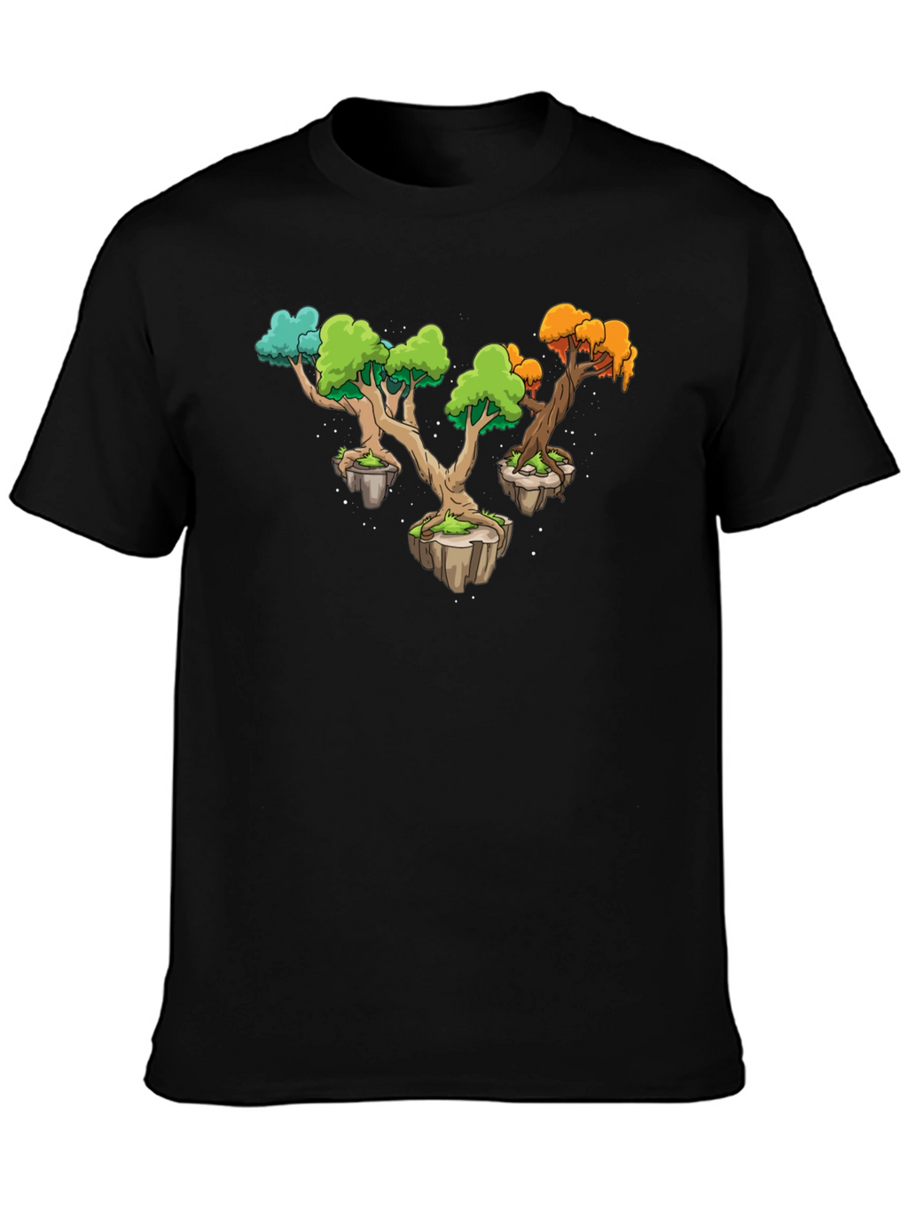 Fantasy Tree Island Graphic Tee