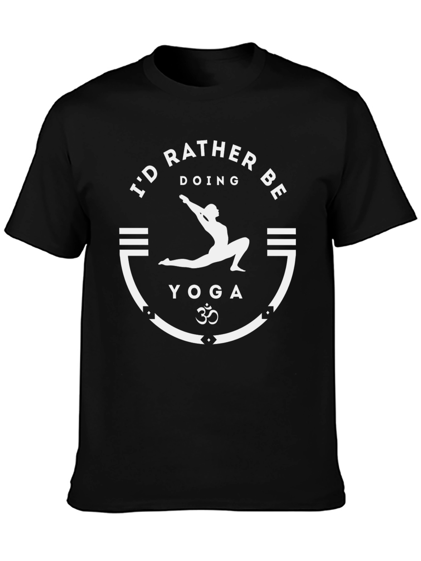 Yoga Lover T-Shirt - Id Rather Be Doing Yoga