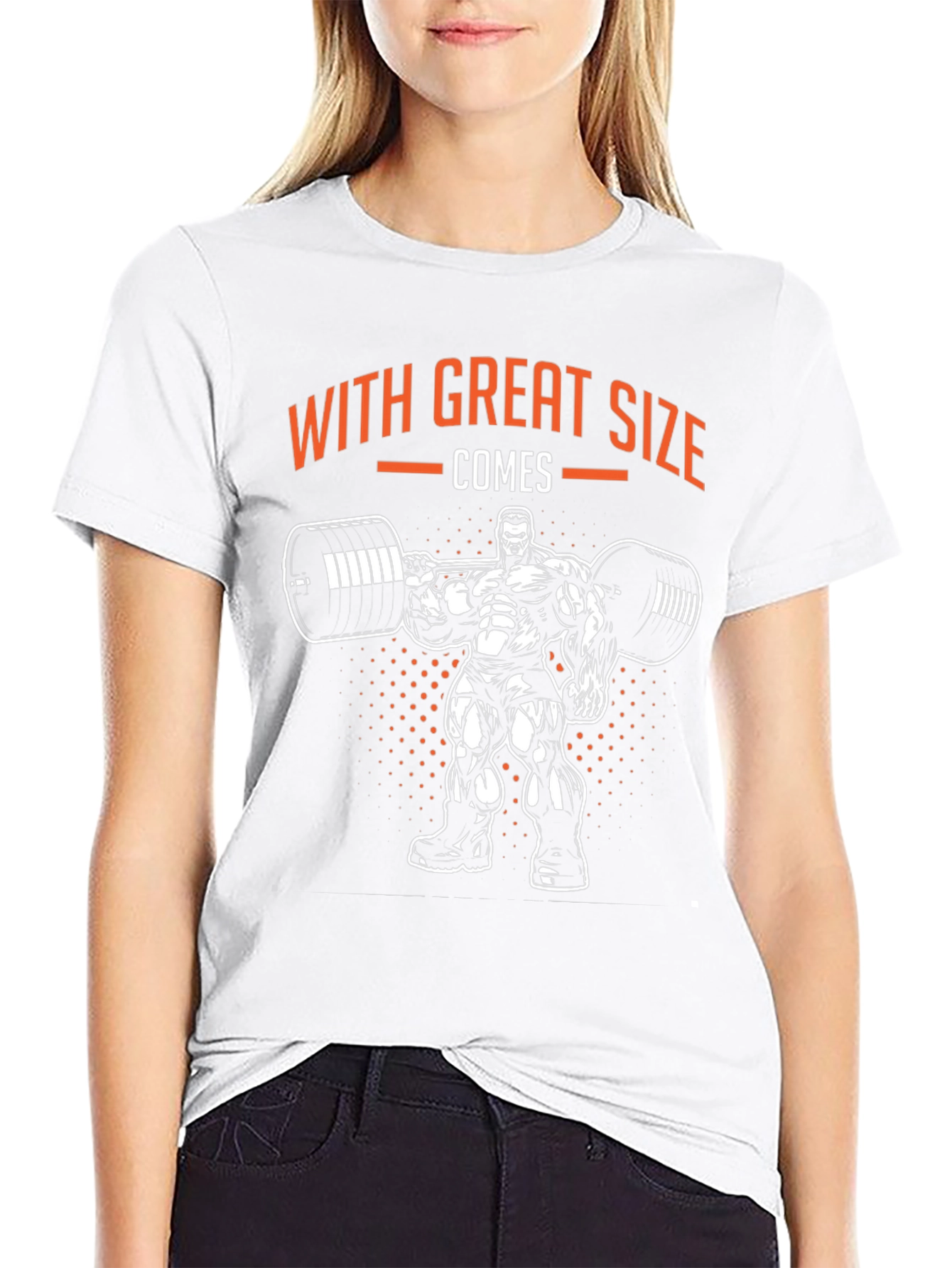 With Great Size T-Shirt