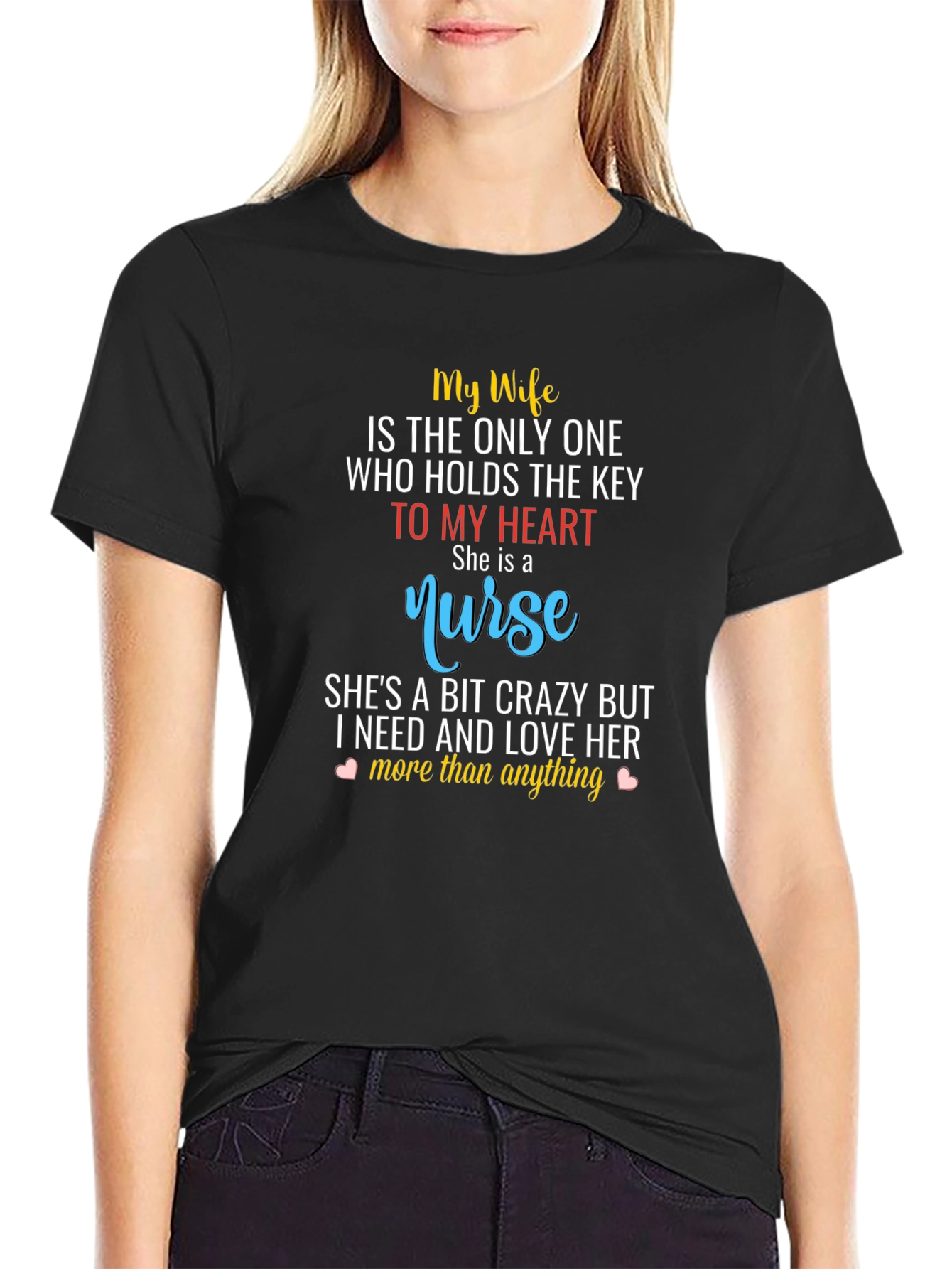 My Wife Nurse T-Shirt - Husband Gift