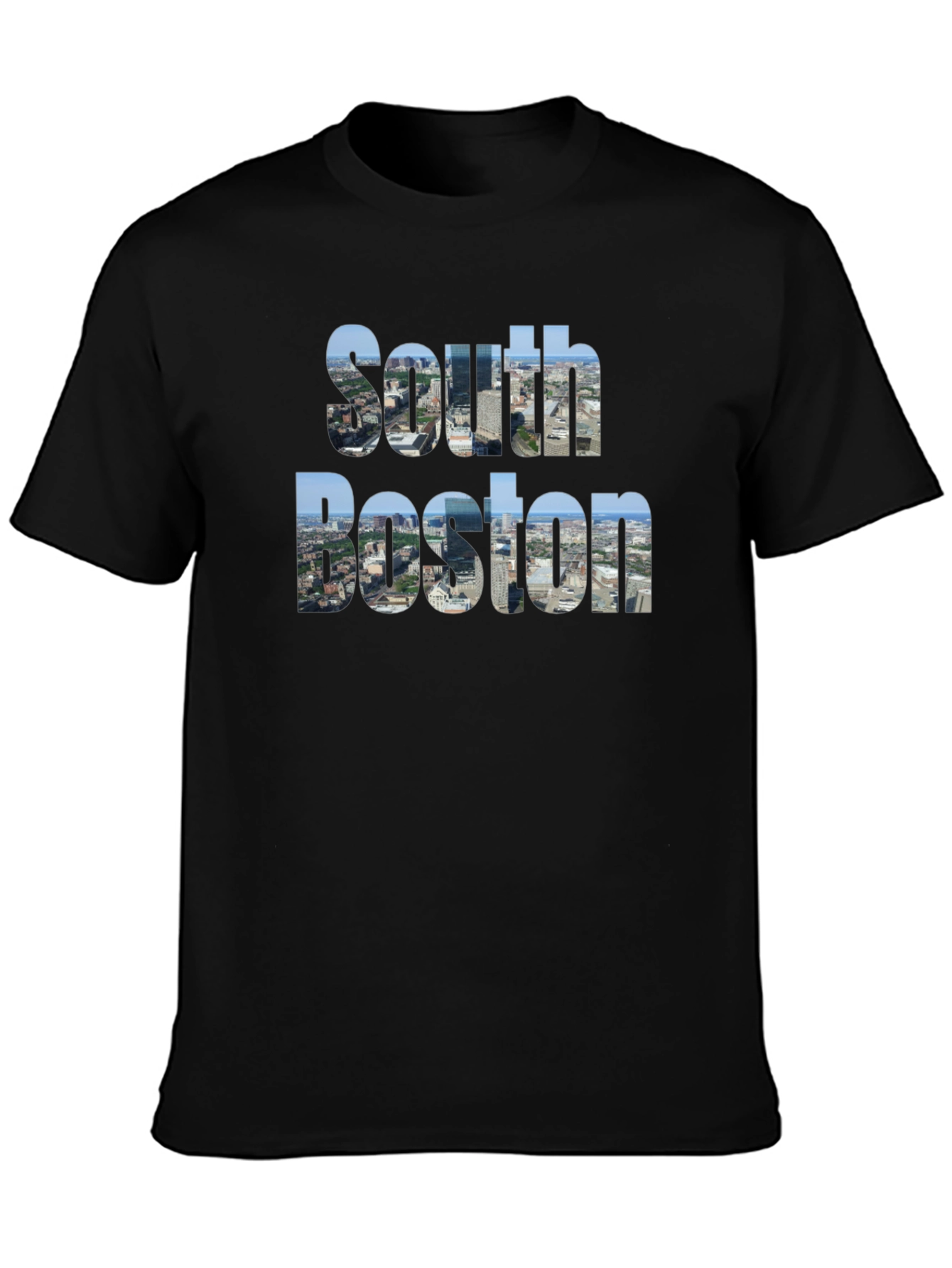 South Boston Graphic Tee - Cityscape Print