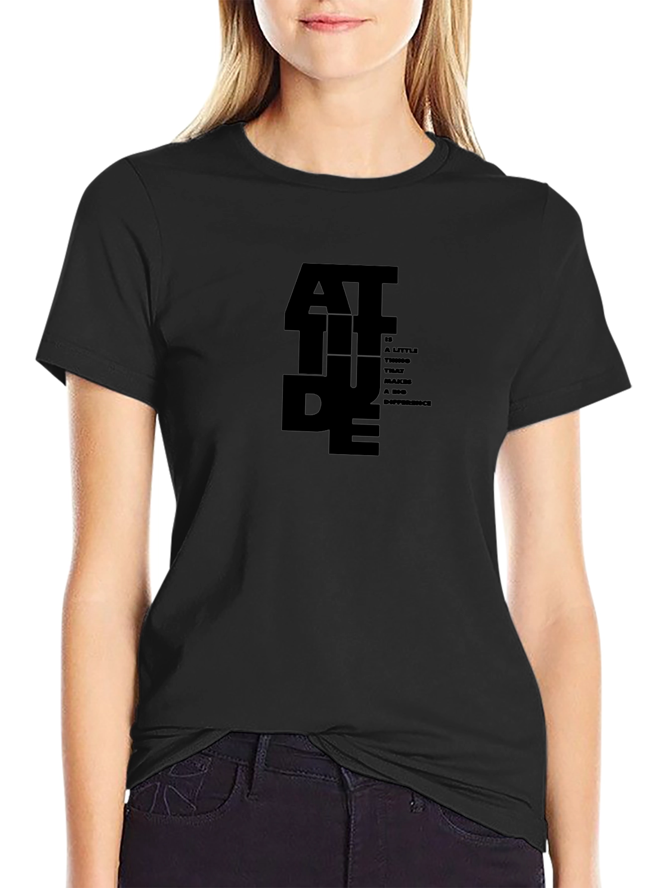 Attitude Graphic T-Shirt - Motivational Tee