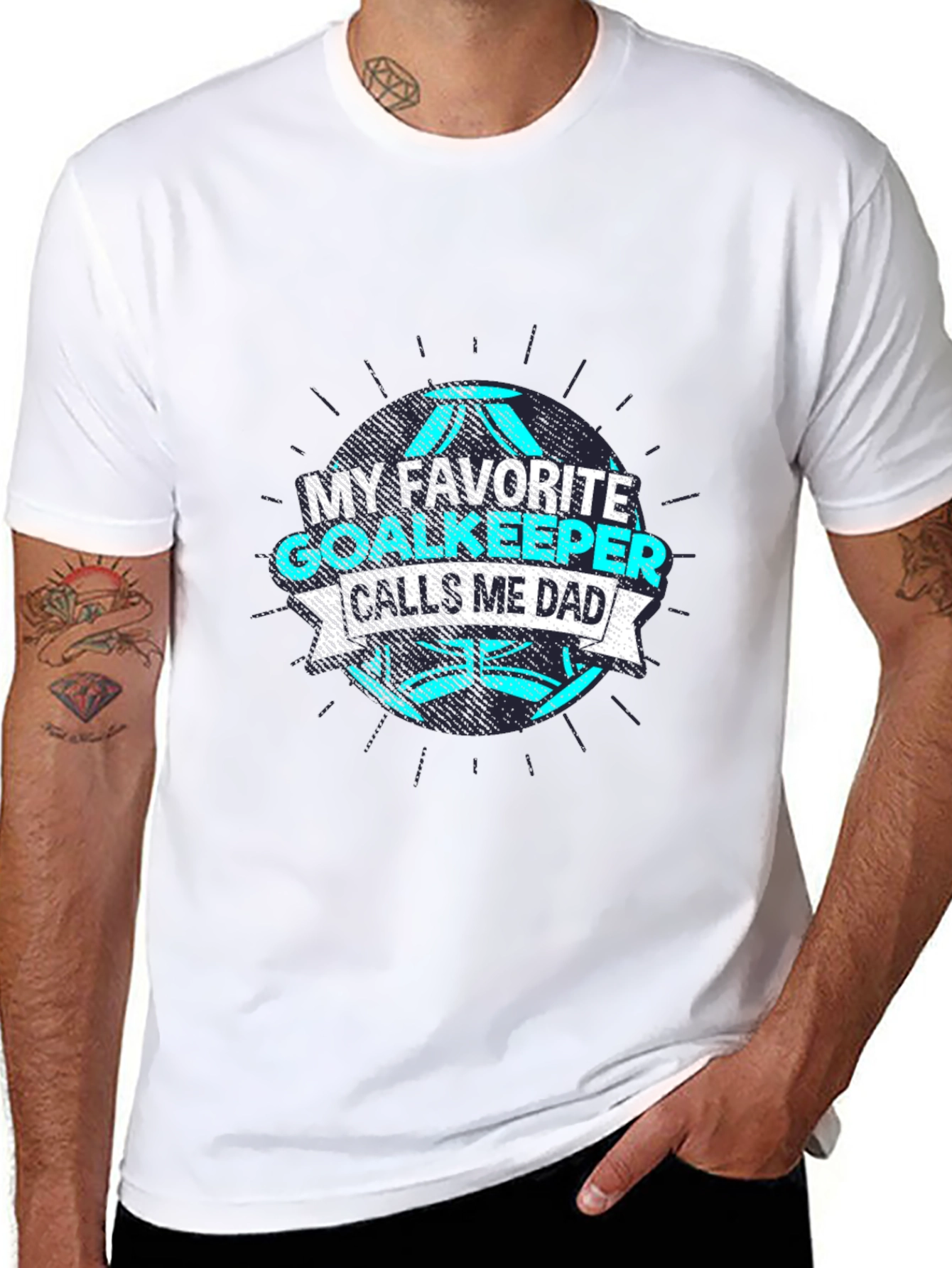 My Favorite Goalkeeper Calls Me Dad T-Shirt