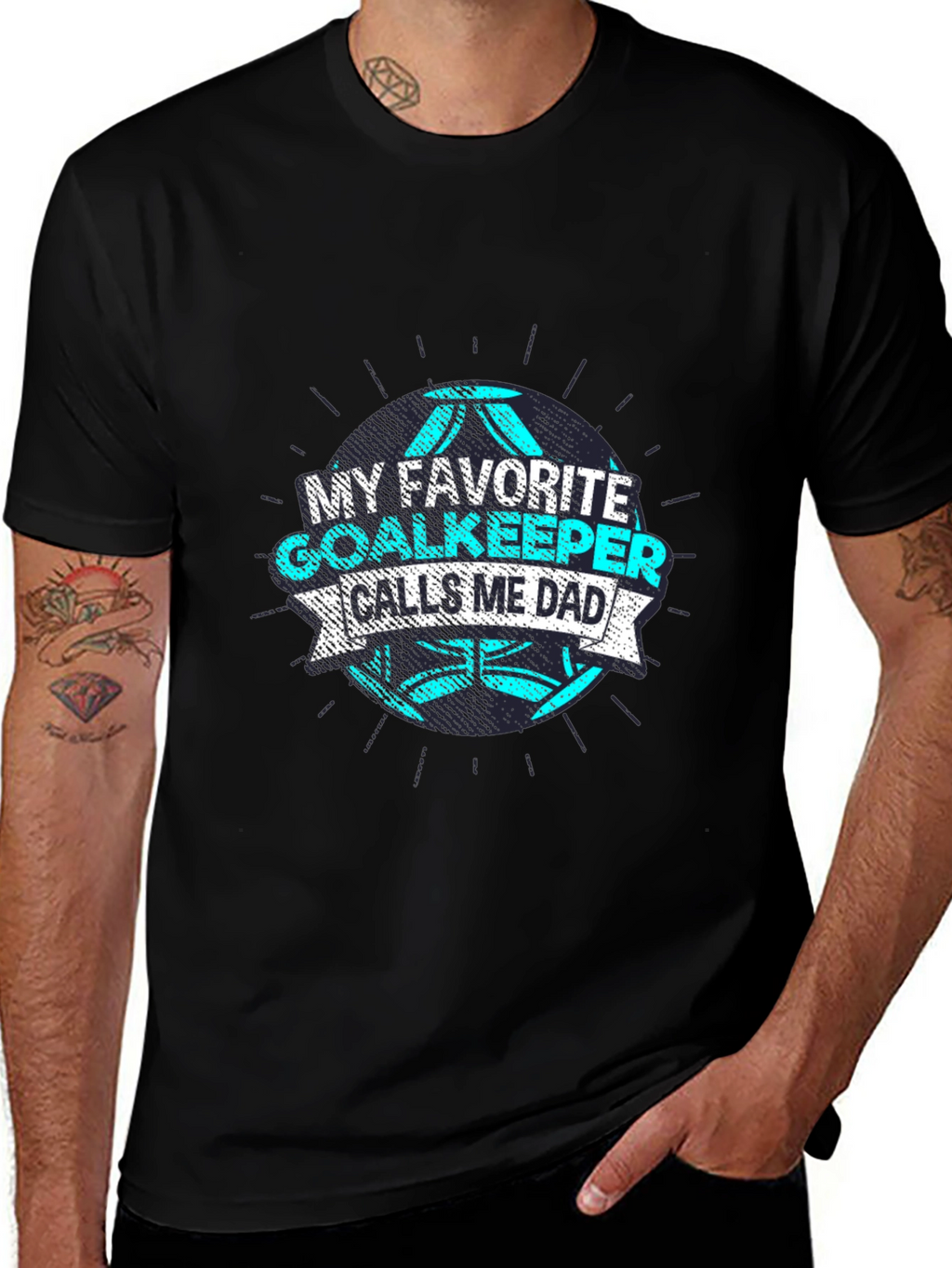 My Favorite Goalkeeper Calls Me Dad T-Shirt