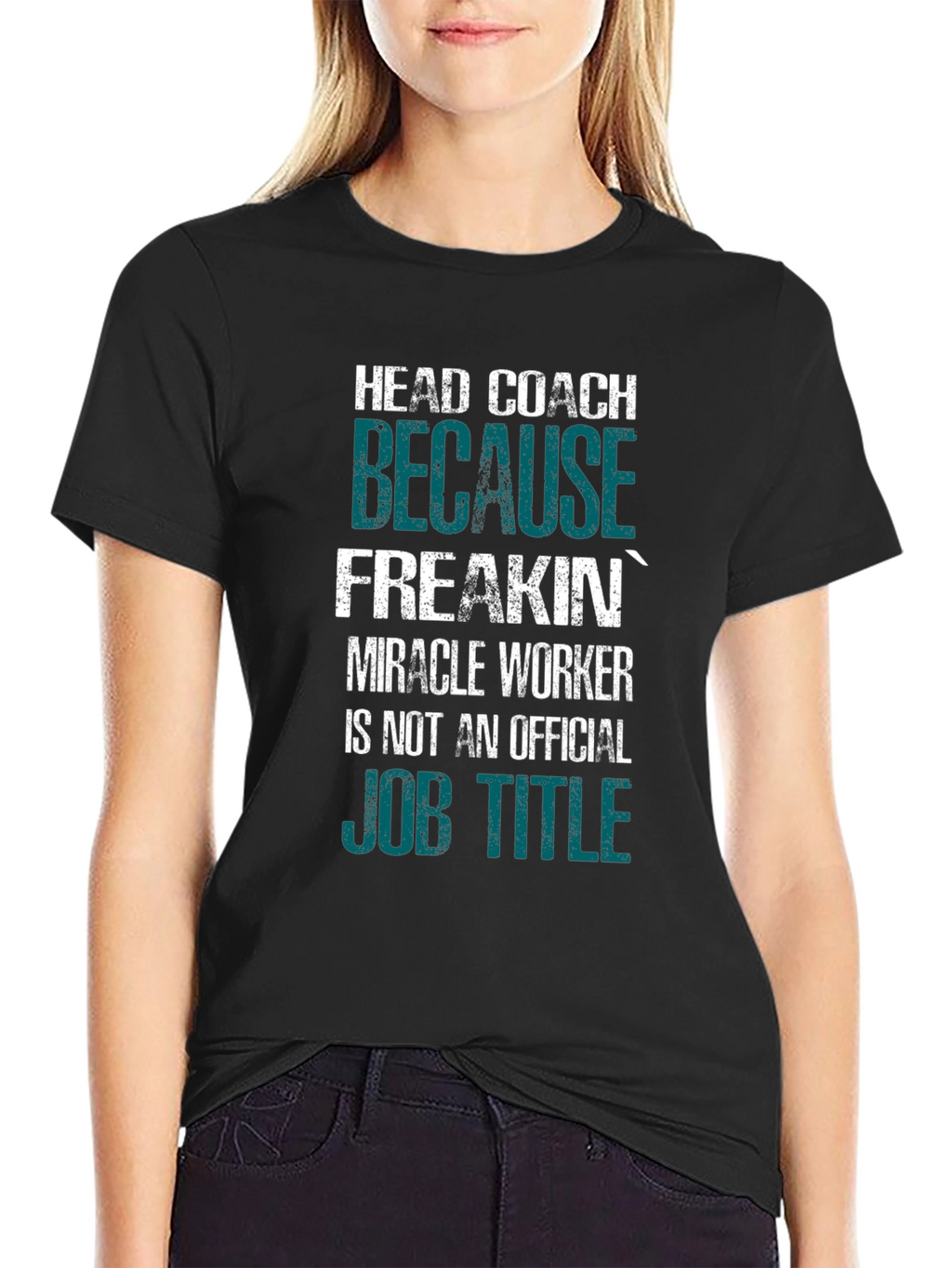 Head Coach Funny Job Title T-Shirt