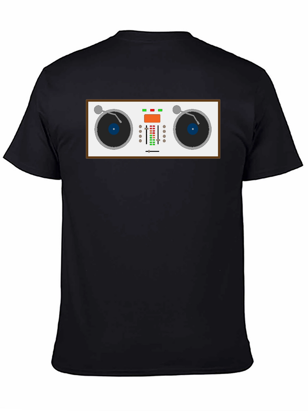 DJ Turntable Graphic T-Shirt - Music Lover Tee
