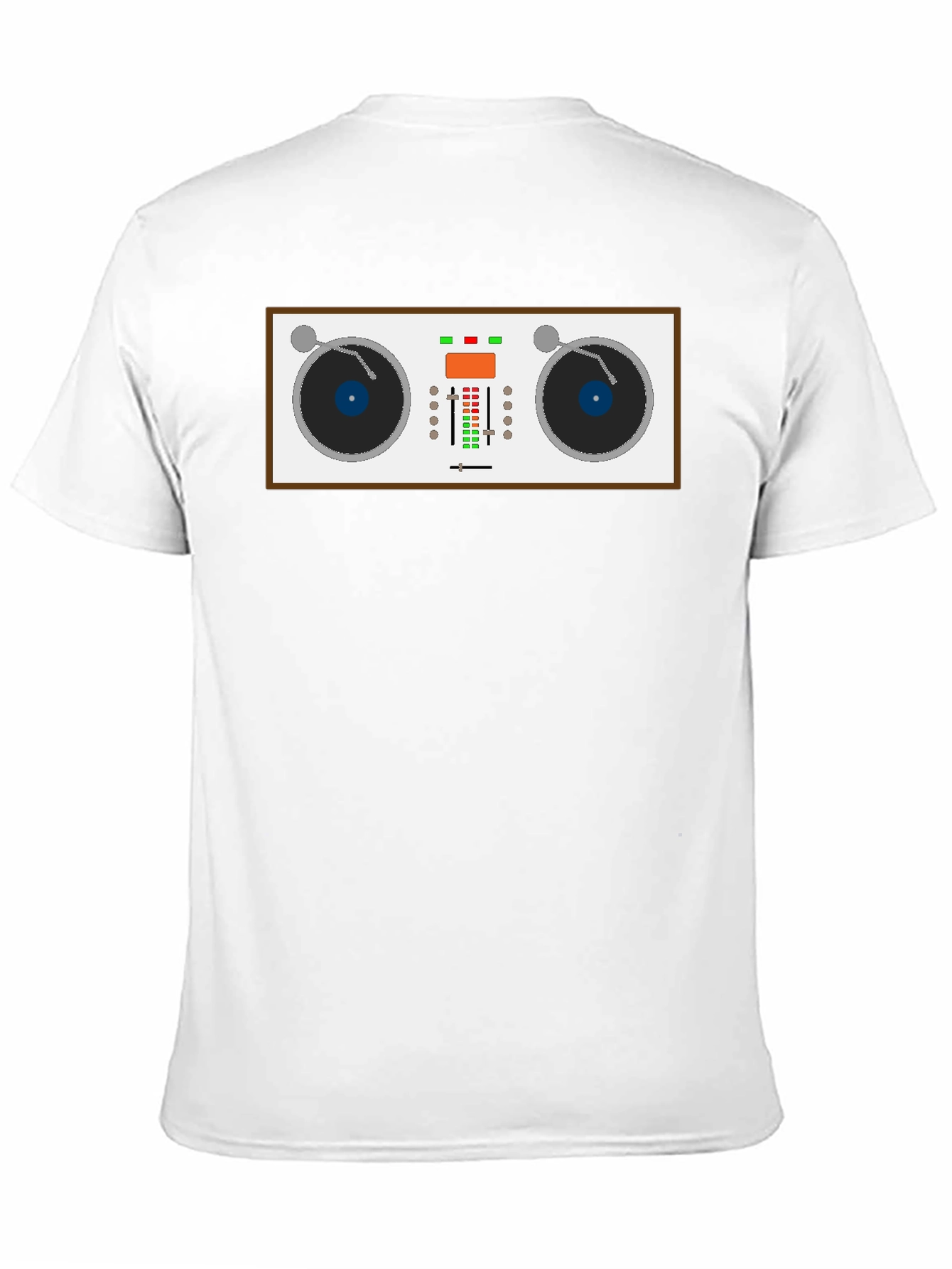 DJ Turntable Graphic T-Shirt - Music Lover Tee