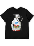 Kinder Surprise Grenade T-Shirt - Funny Novelty Tee